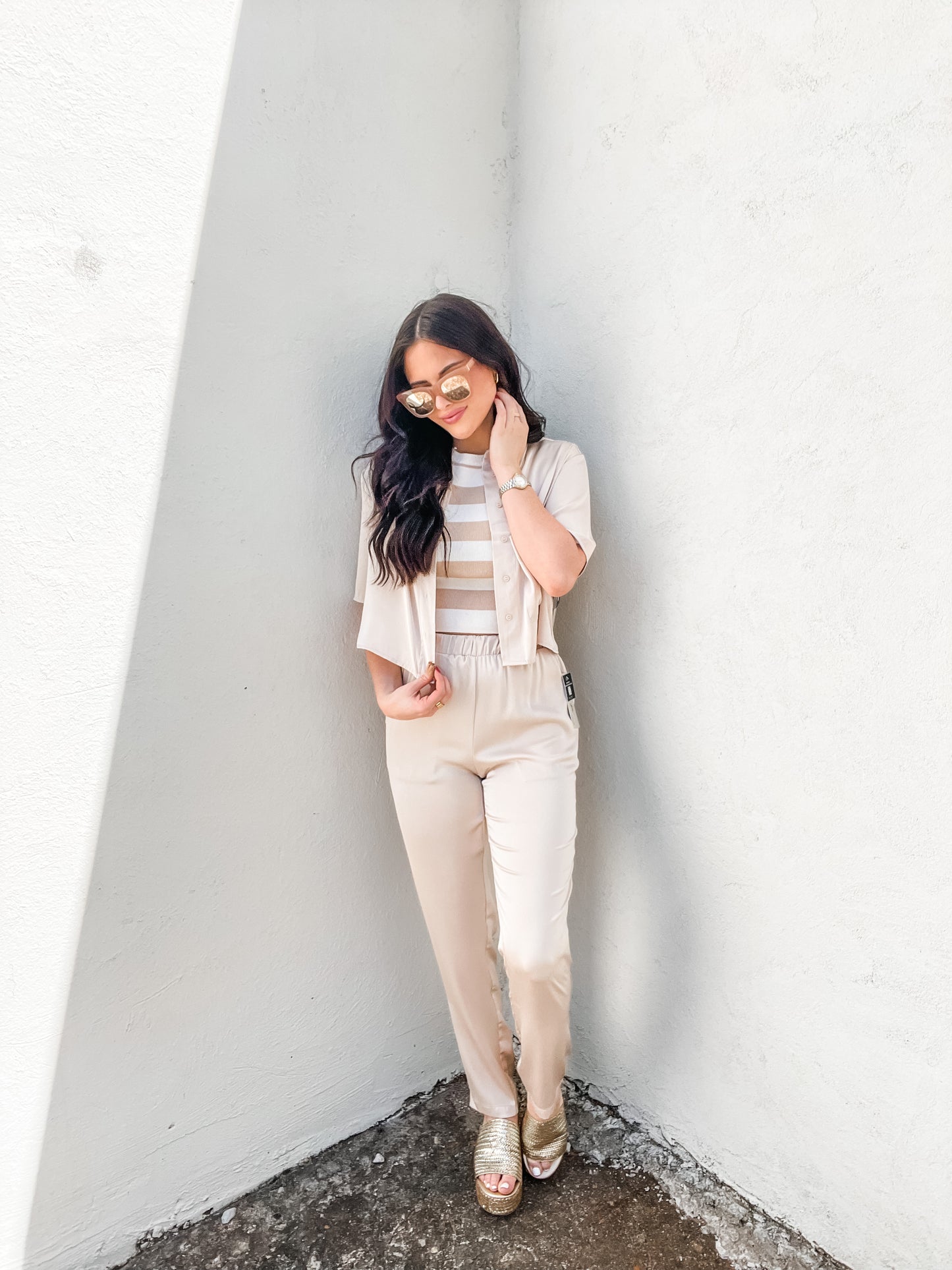 Patti Champagne Pants