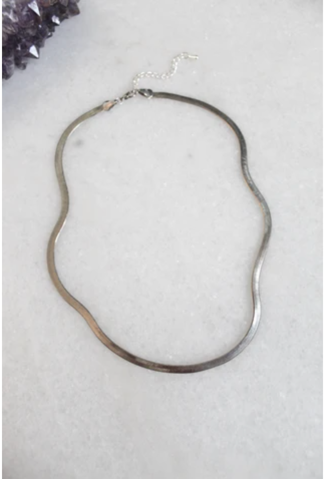 Herring Silver Necklace