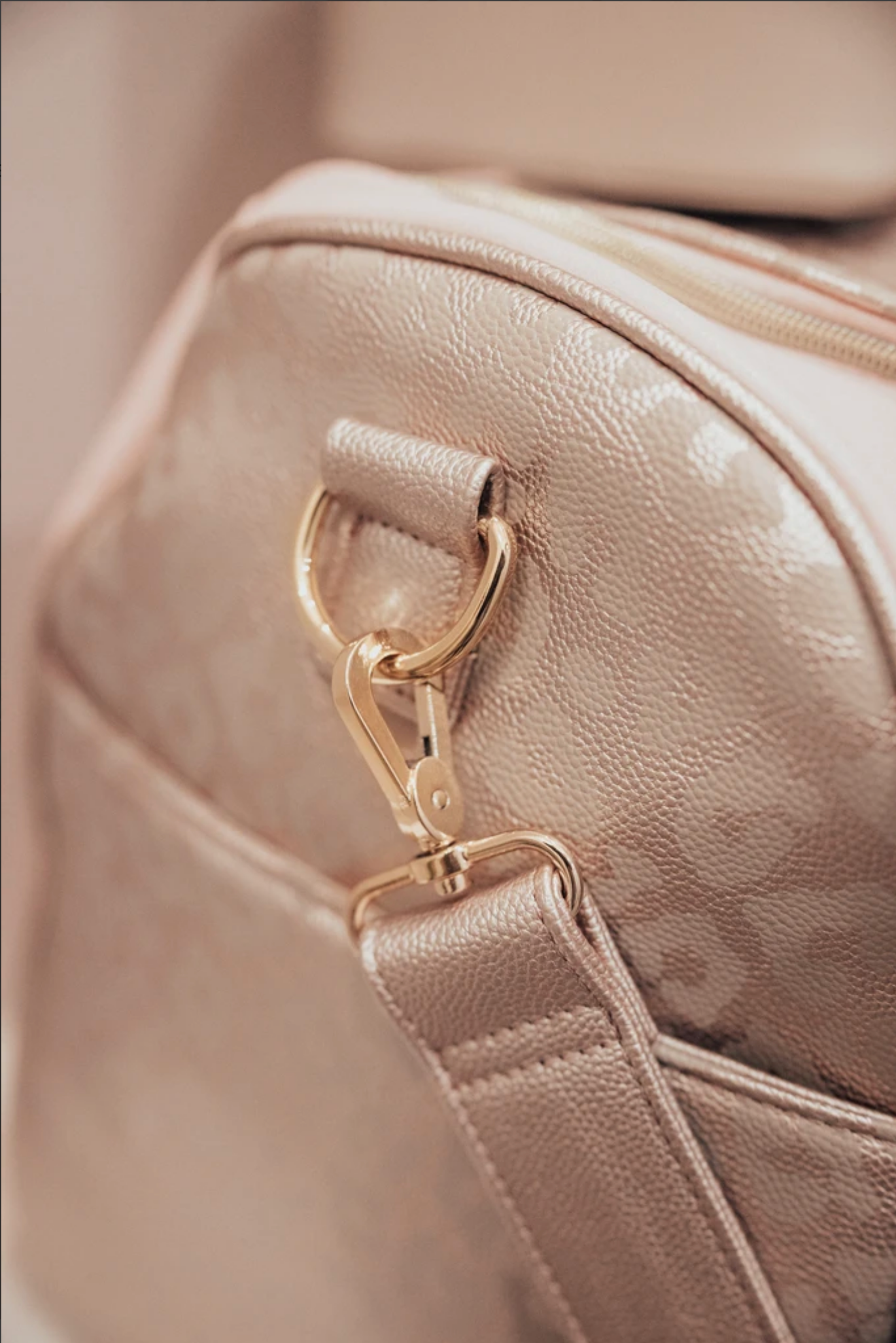Lux Weekender Tote Nude