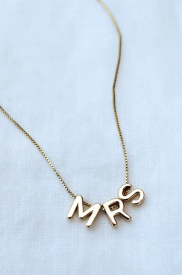 MRS Slide Necklace