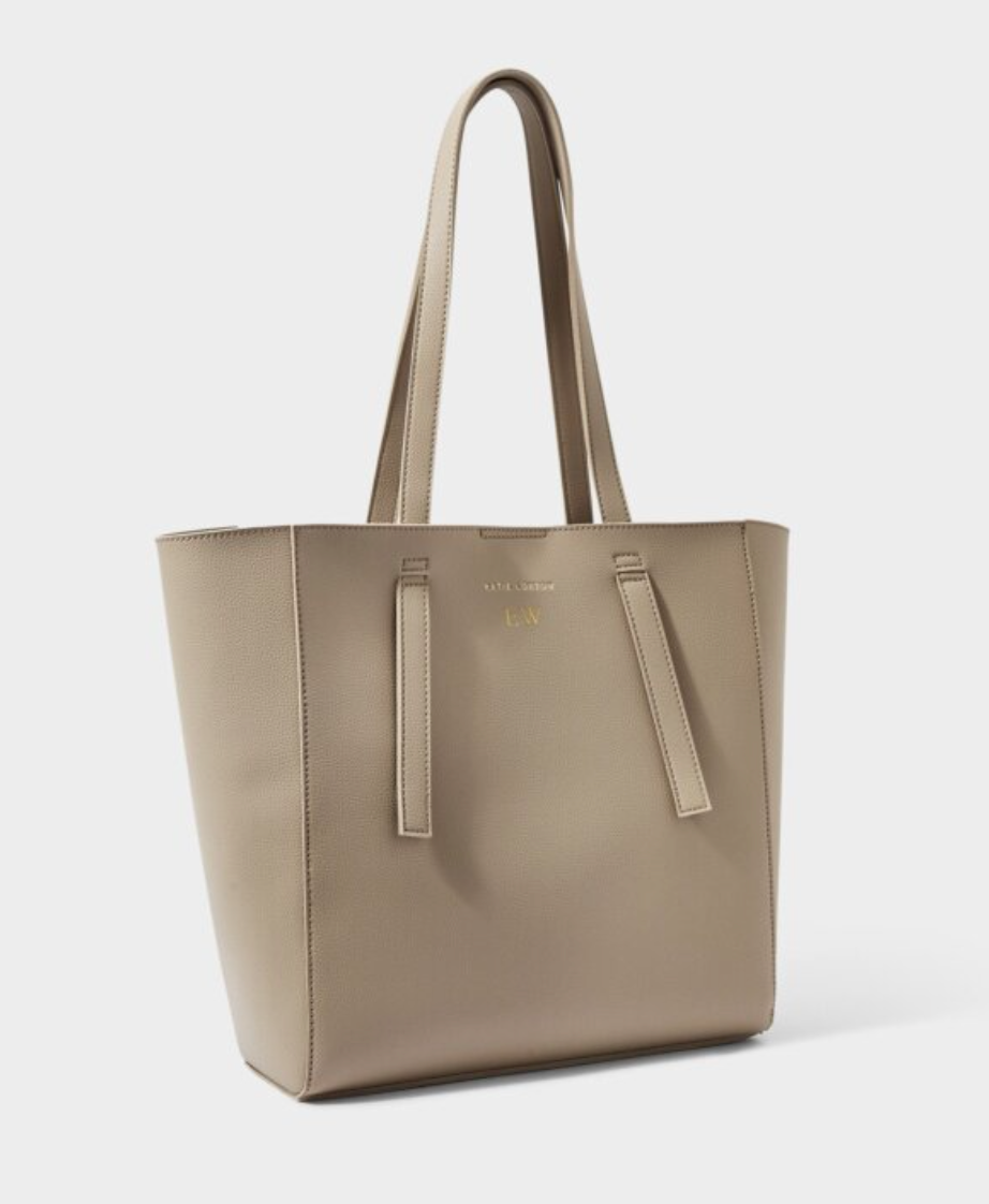 Emmy Tote Purse Taupe
