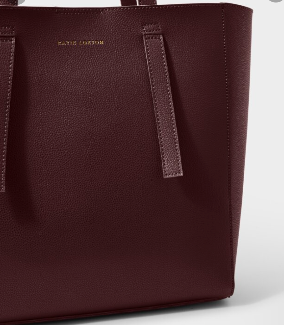 Emmy Tote Purse Plum