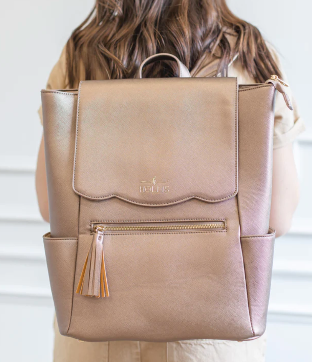 Regular Backpack Metallic Mocha