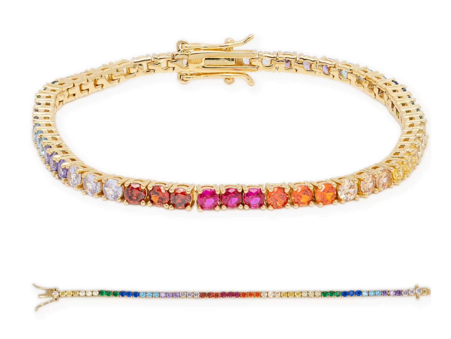 Color Tennis Bracelet