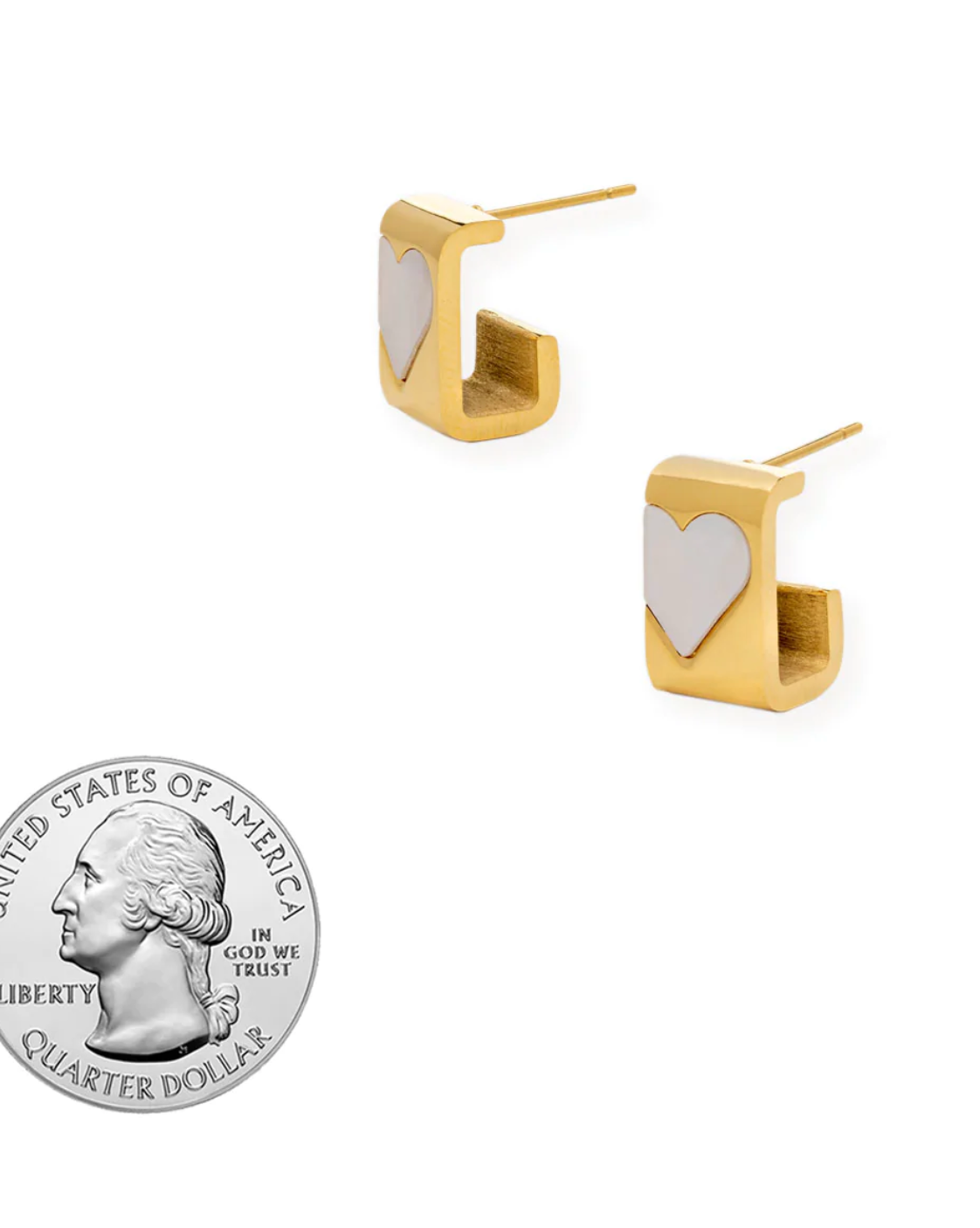Queen Of Hearts Studs