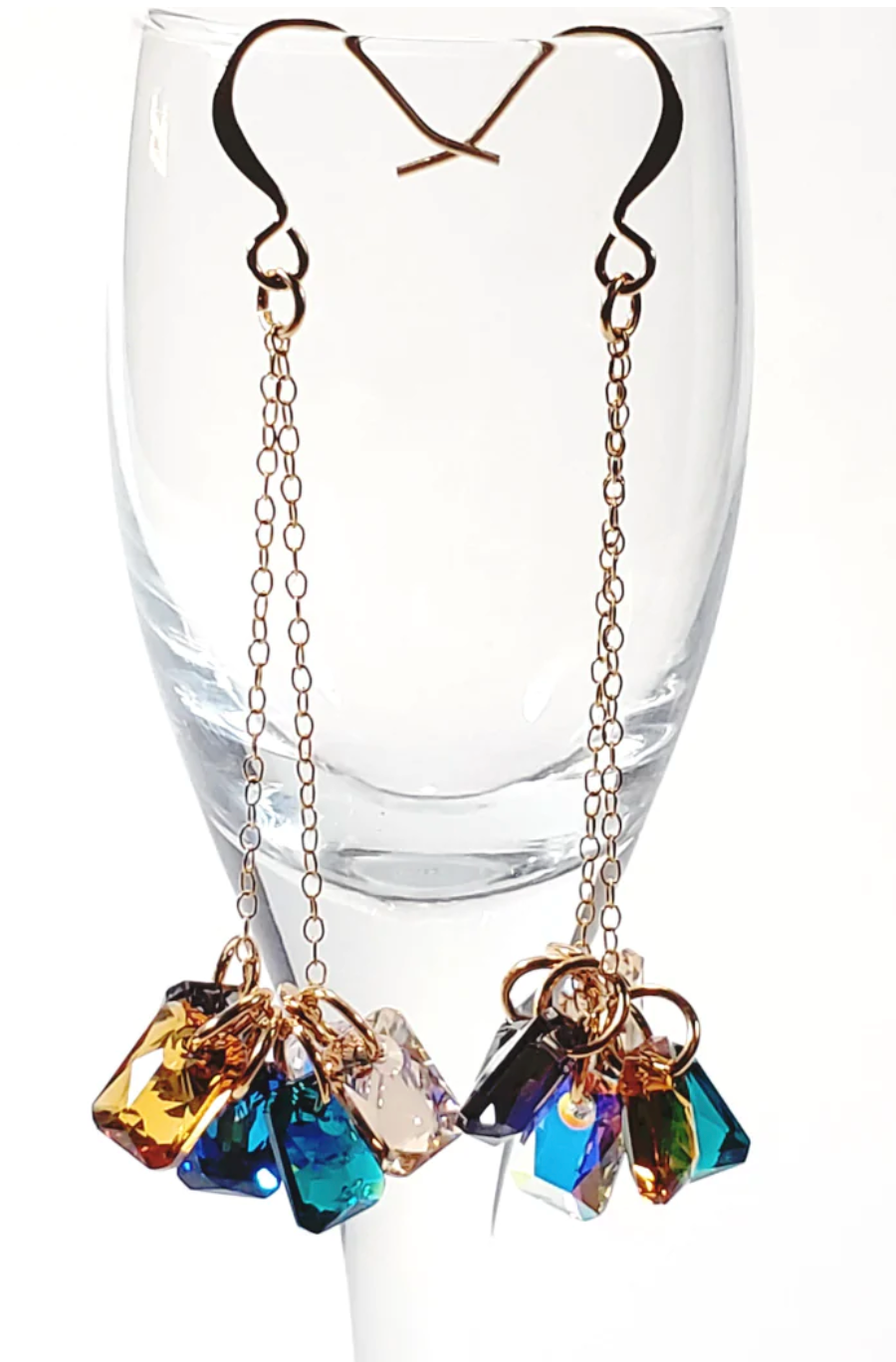 Eva Multi Swarovski Drops
