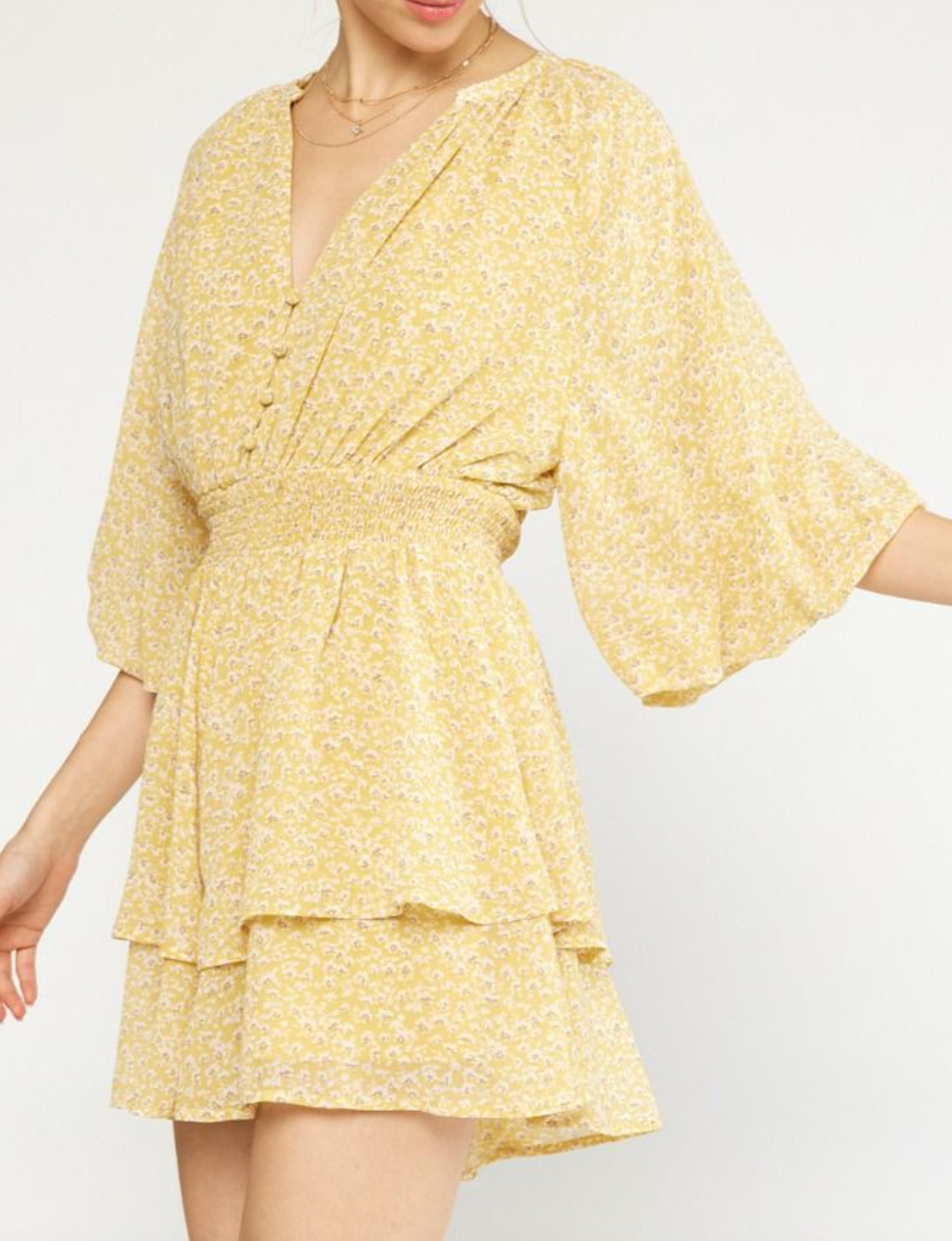 Goldenrods Waiting Romper
