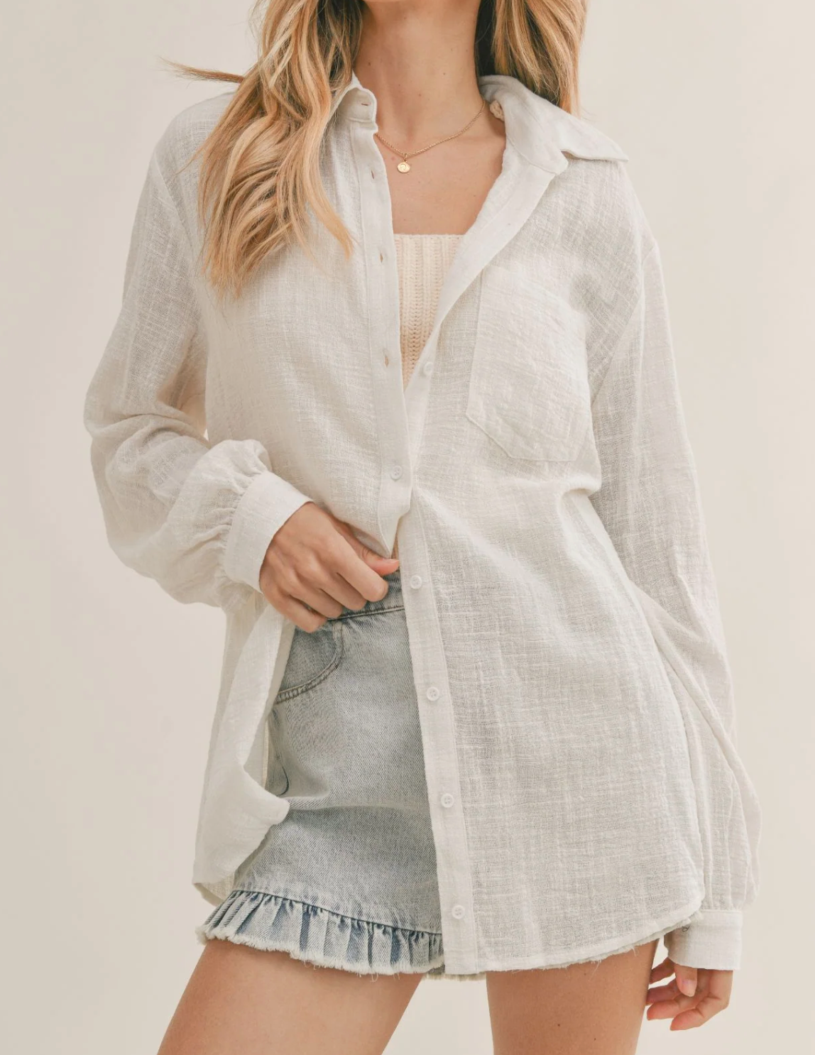 So Cal Button Top