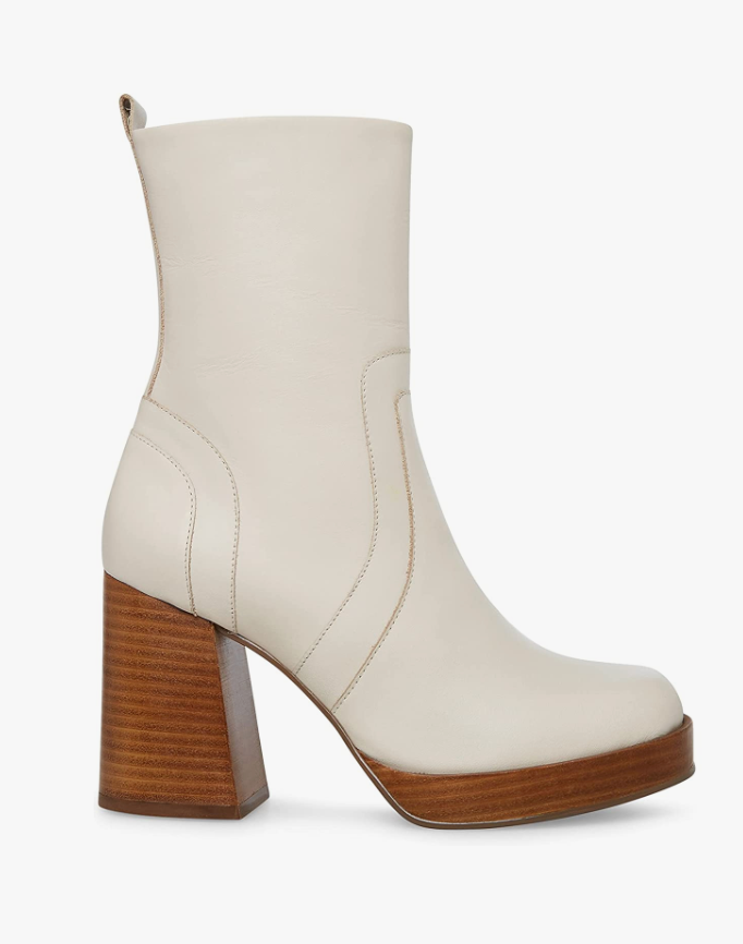 Edson Bone Leather Bootie
