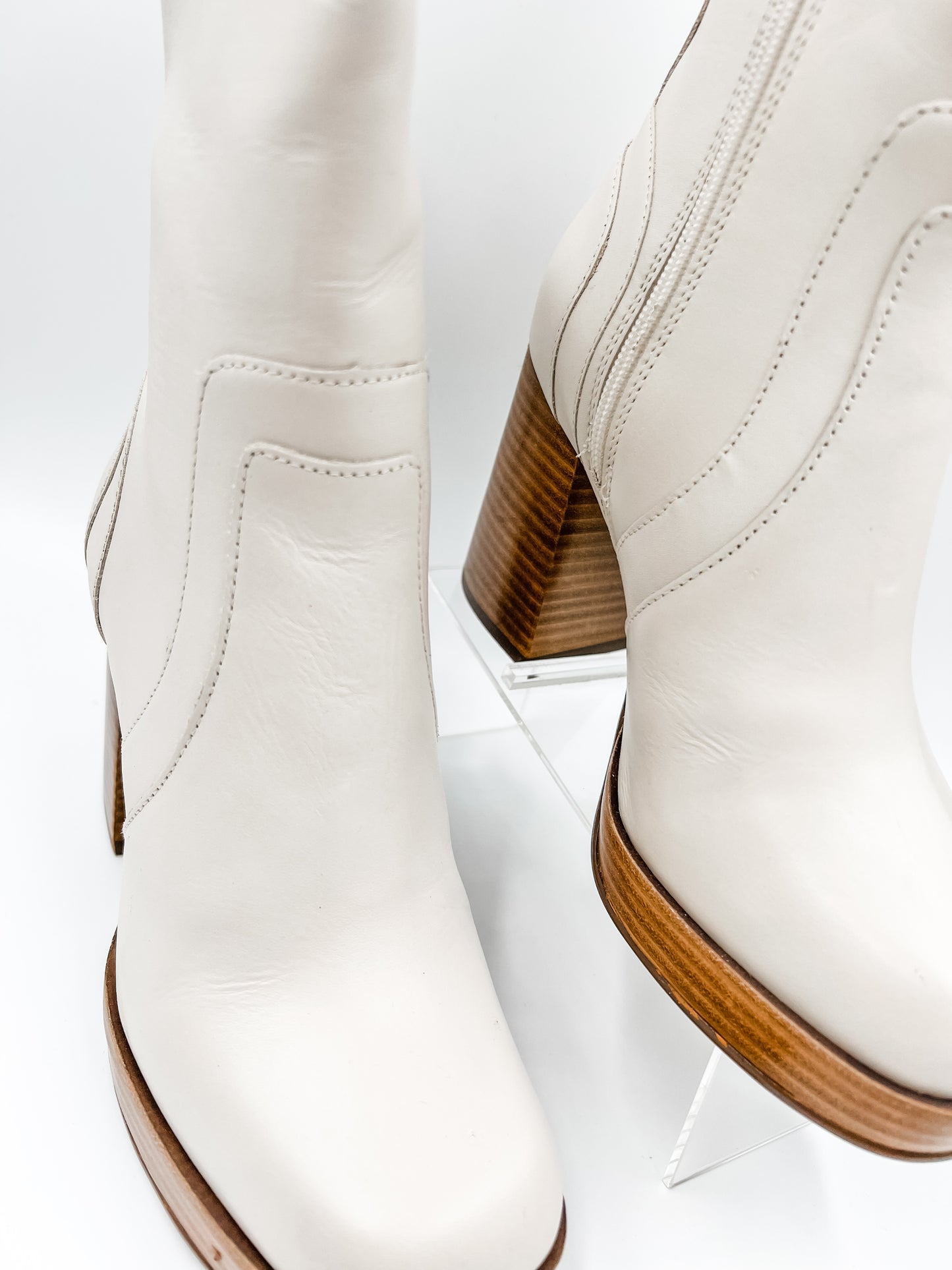 Edson Bone Leather Bootie