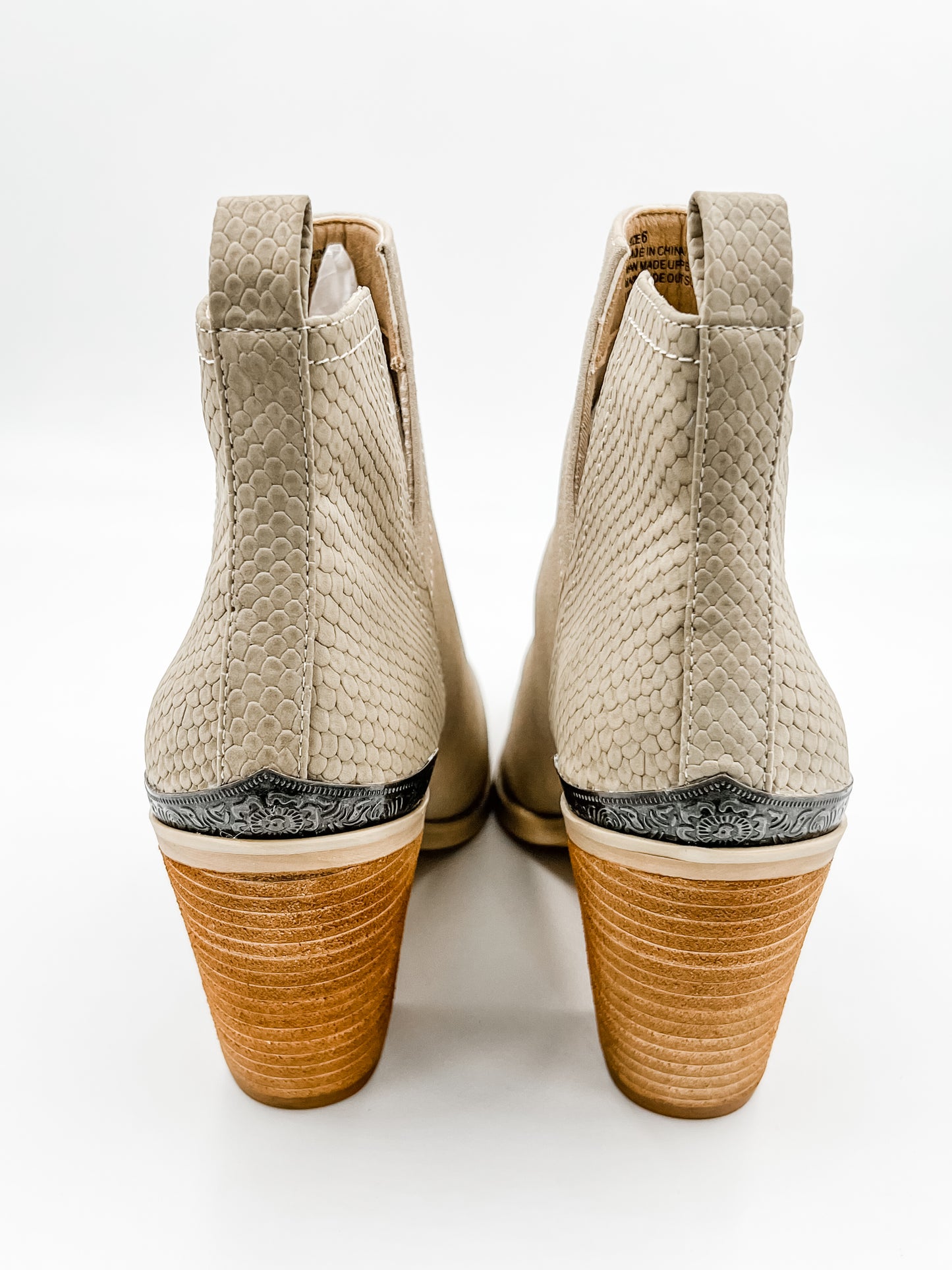 Mumba Chalk Bootie