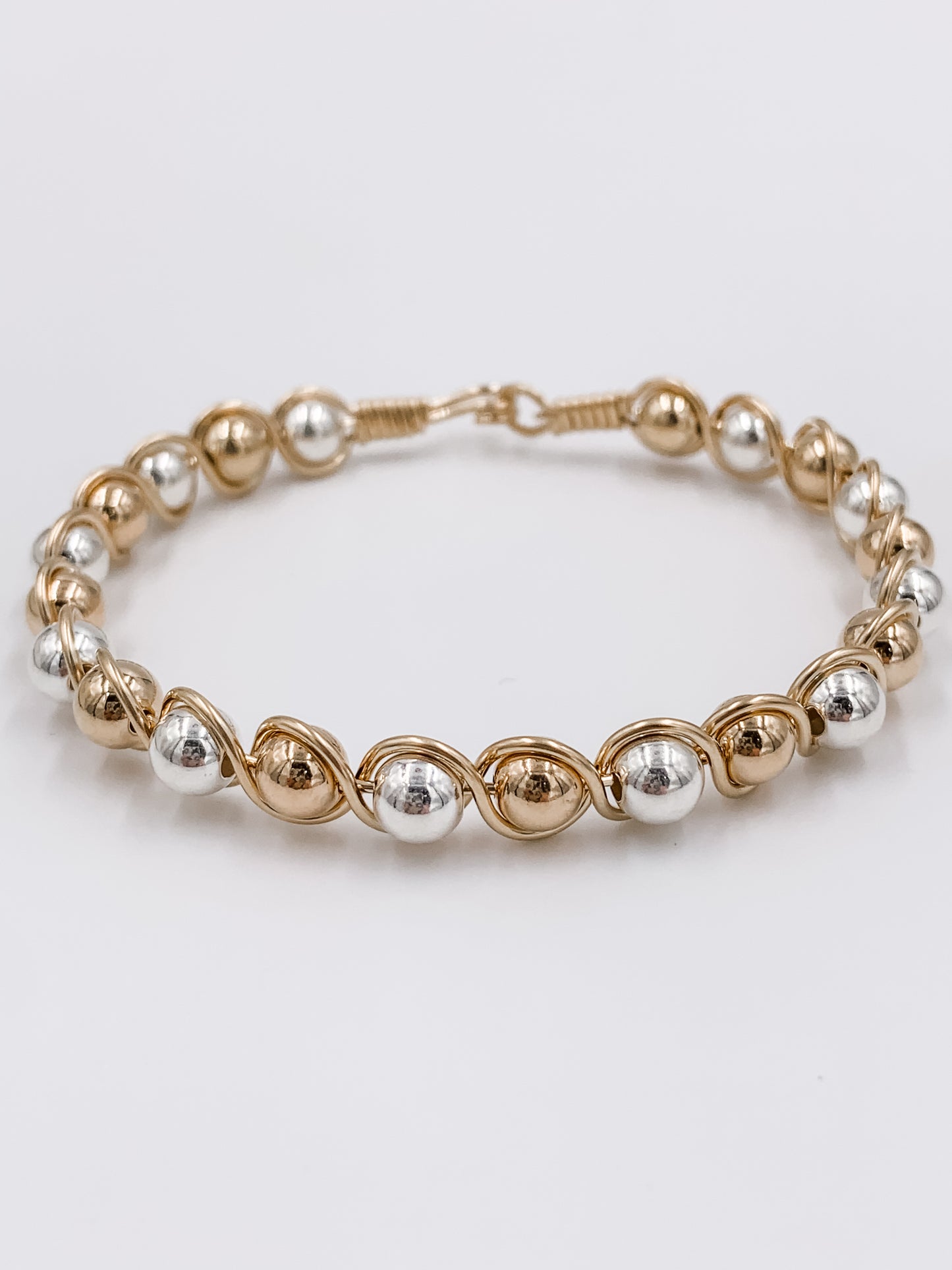 Gold Filled Bead Bracelet