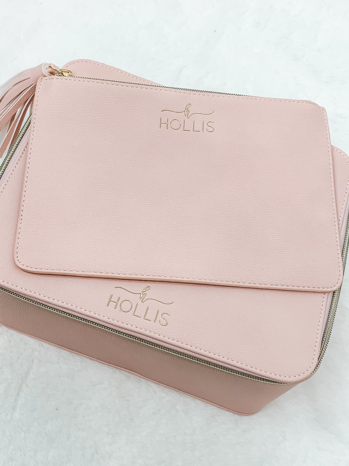 Jett Setter Cosmetic Bag Blush