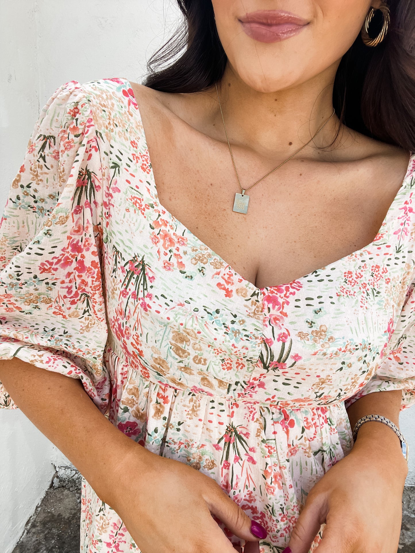 Flirty Floral Mini Dress