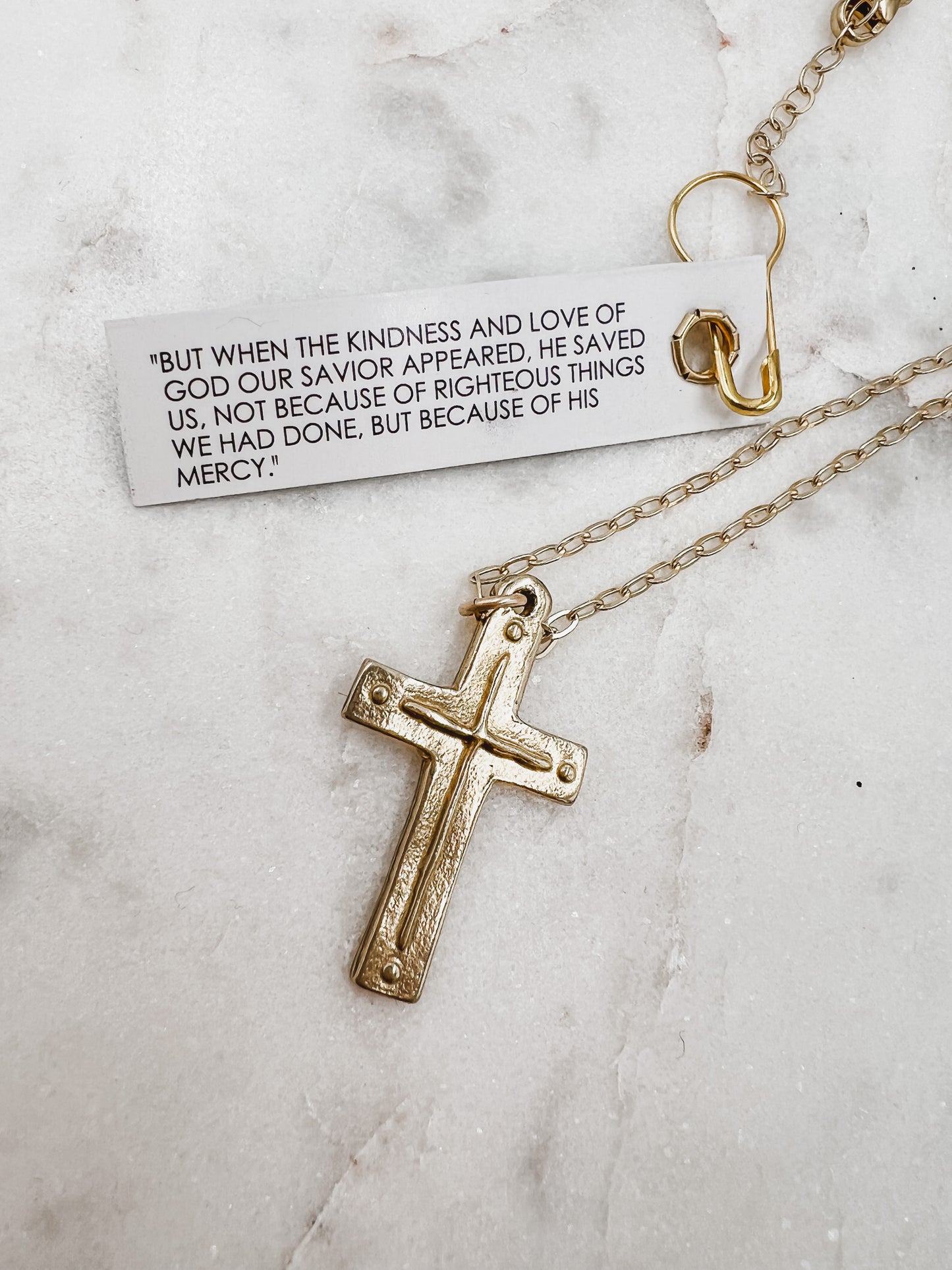 Titus 3:4-5A Necklace