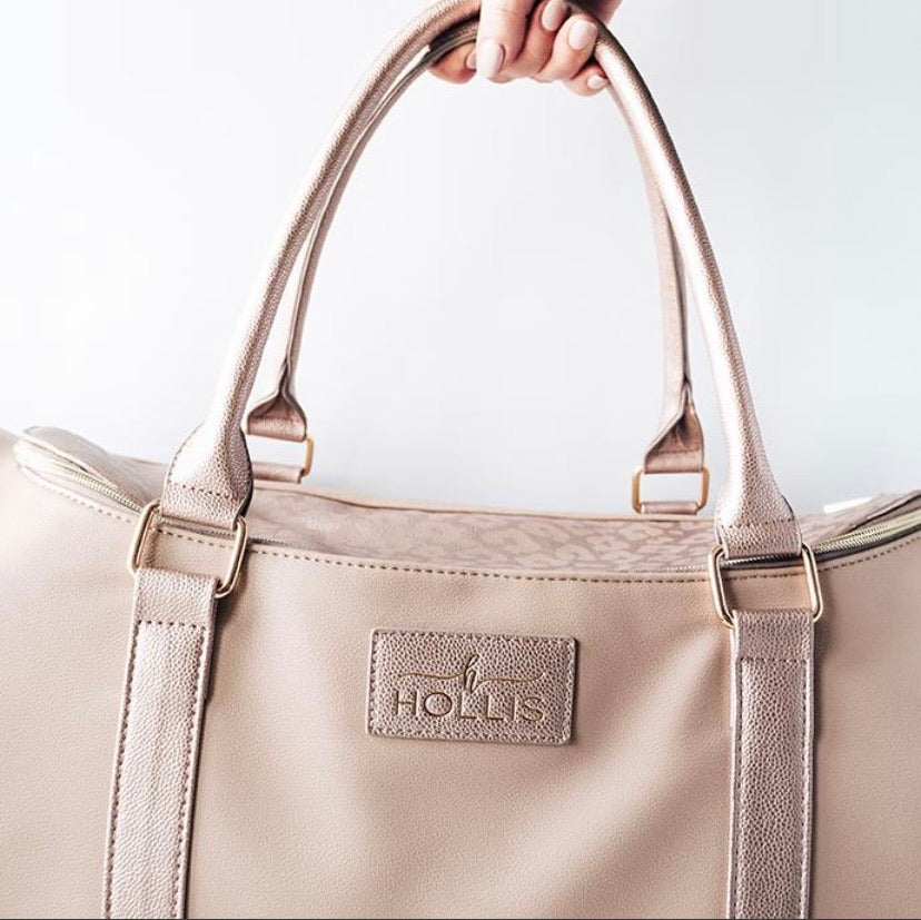 Lux Weekender Tote Nude