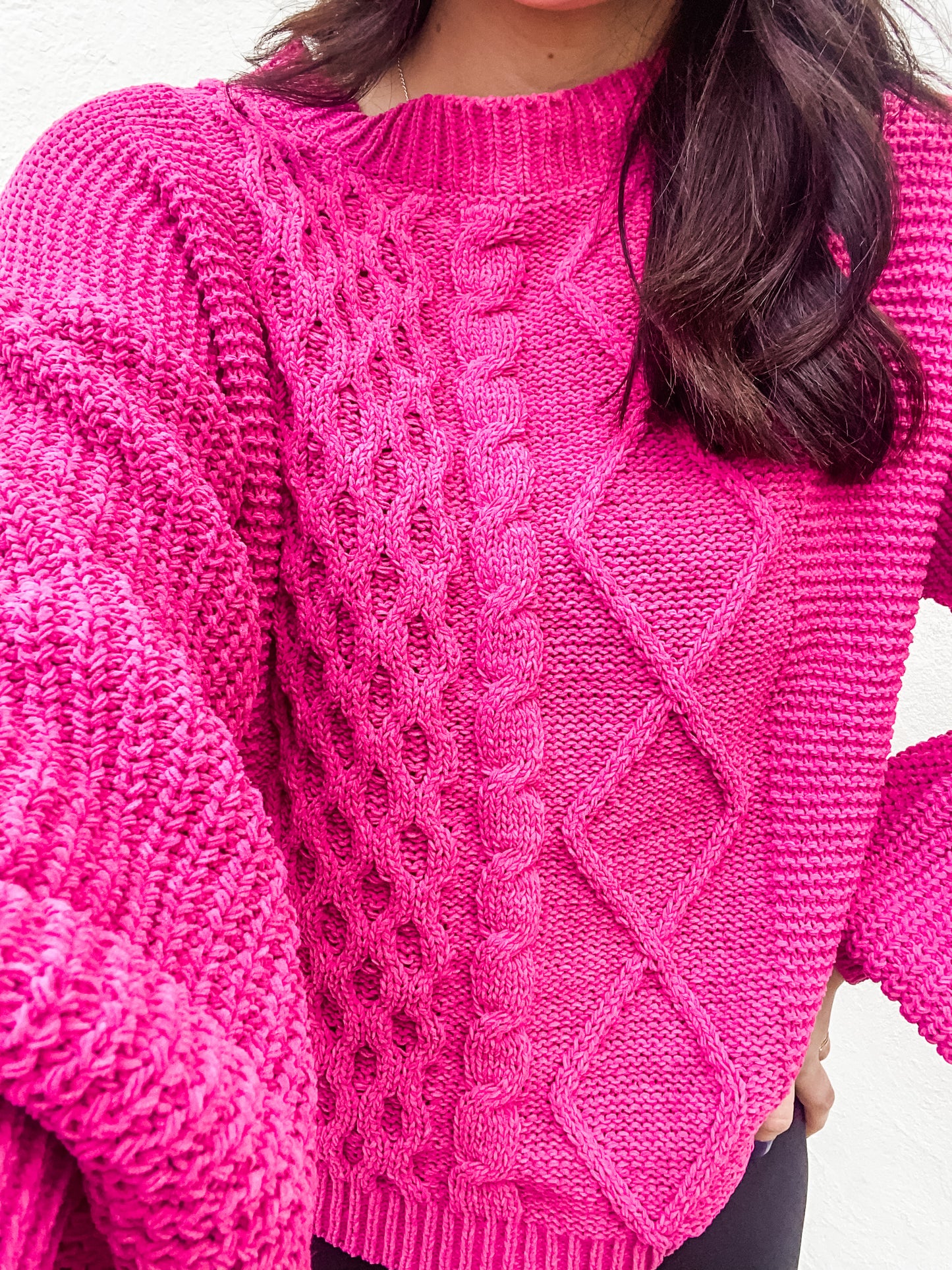 Magenta Magic Sweater