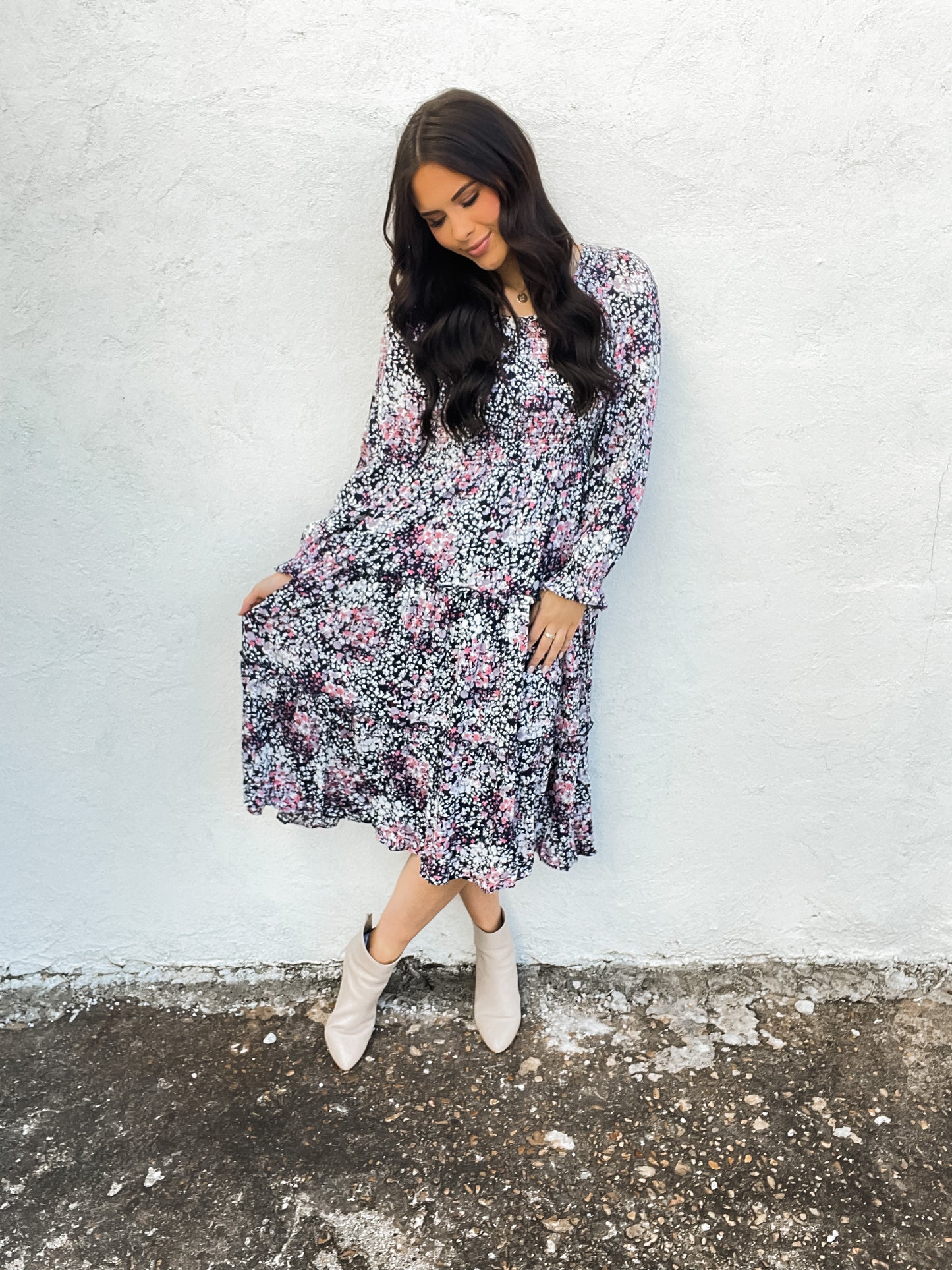 The Milee in Navy Wisteria