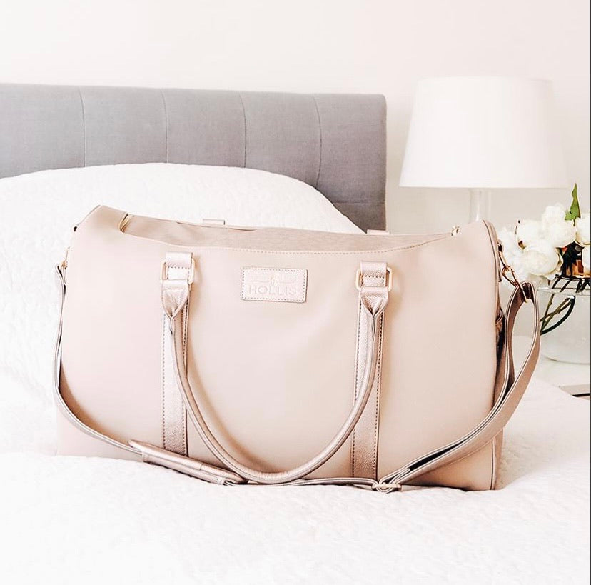 Lux Weekender Tote Nude