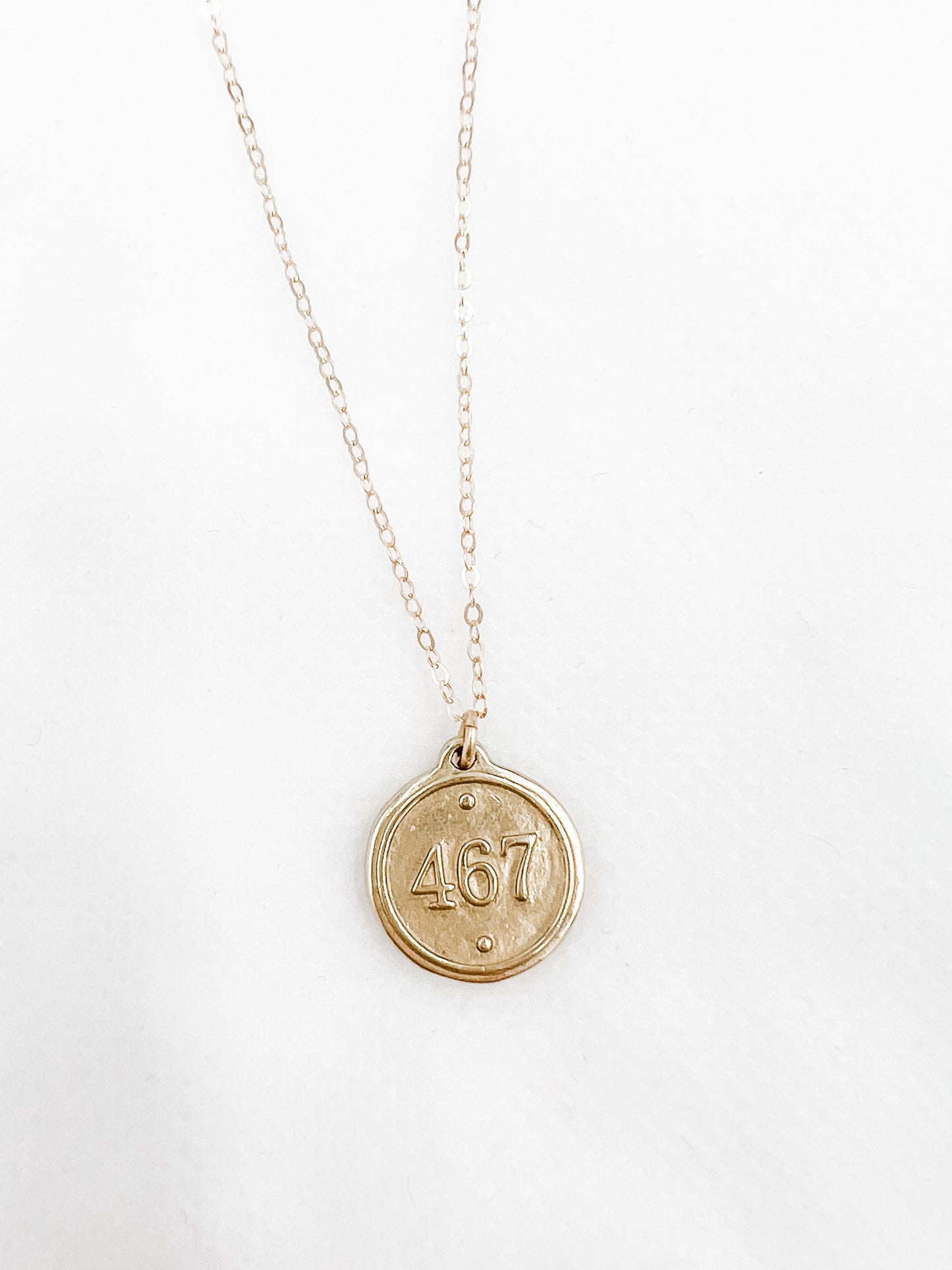 Philippians 4:6-7 Necklace Petite
