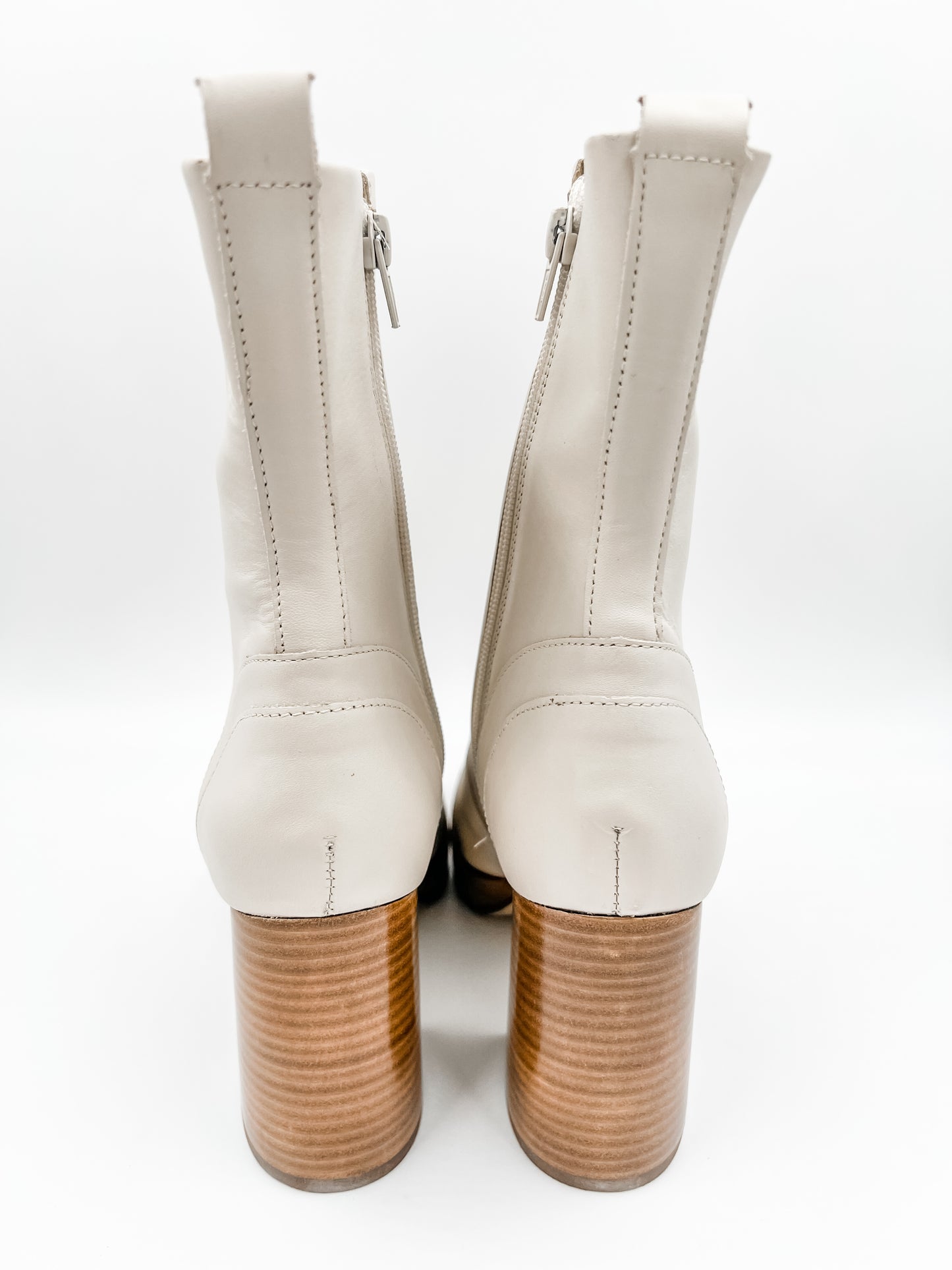 Edson Bone Leather Bootie
