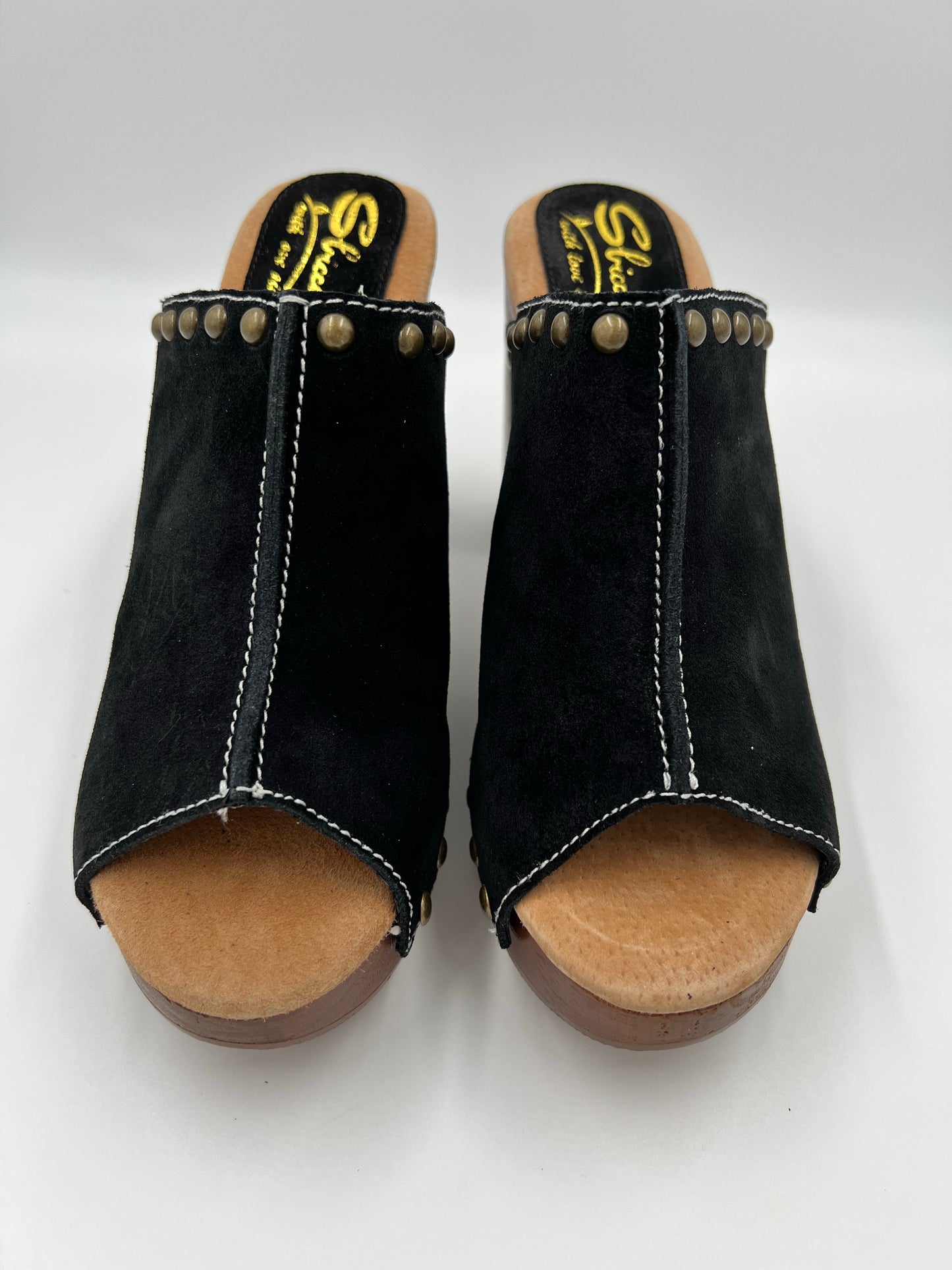 Crowley Suede Clog Black