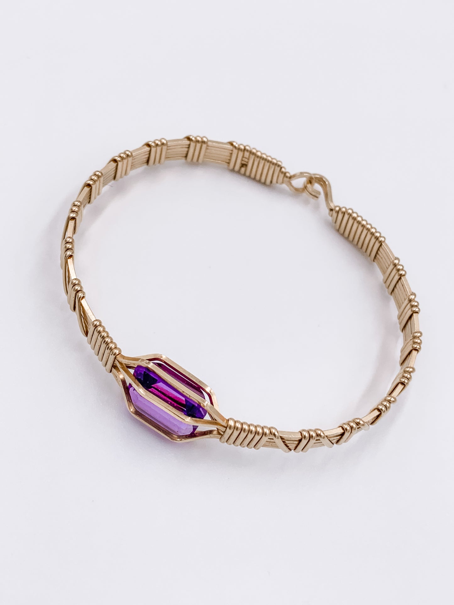 My Favorite Gem Purple Amethyst Bracelet
