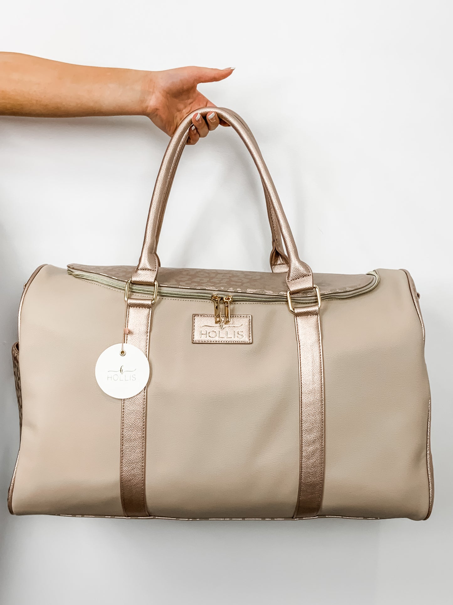 Lux Weekender Tote Nude