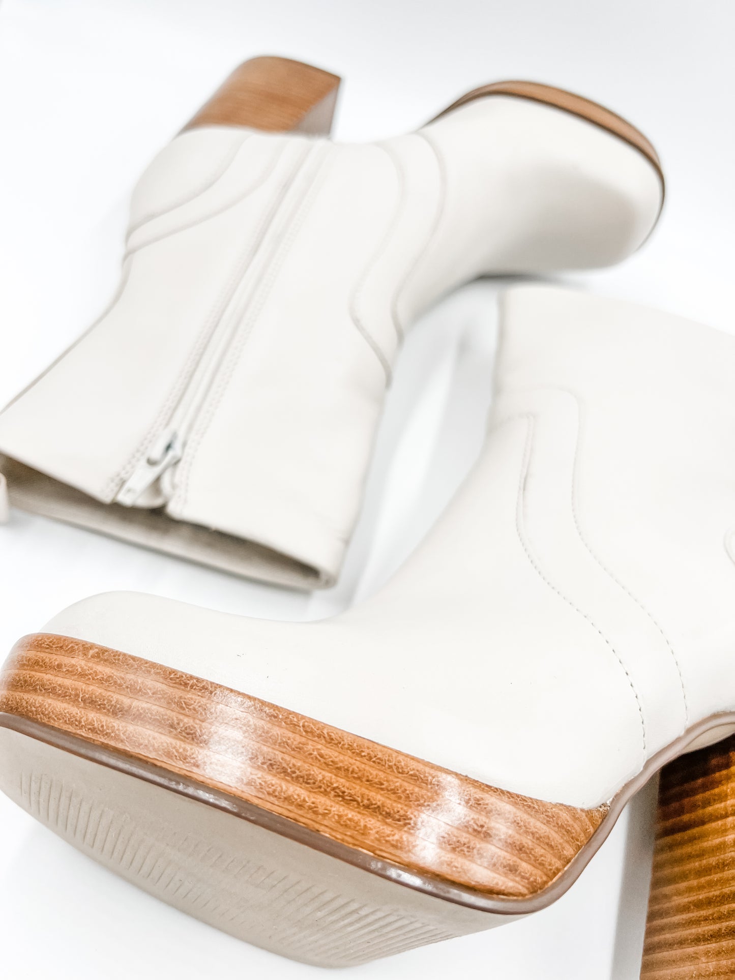 Edson Bone Leather Bootie