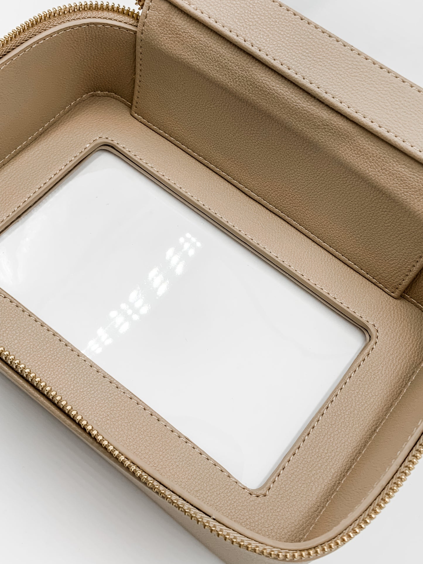 Clear Toiletery Bag Nude