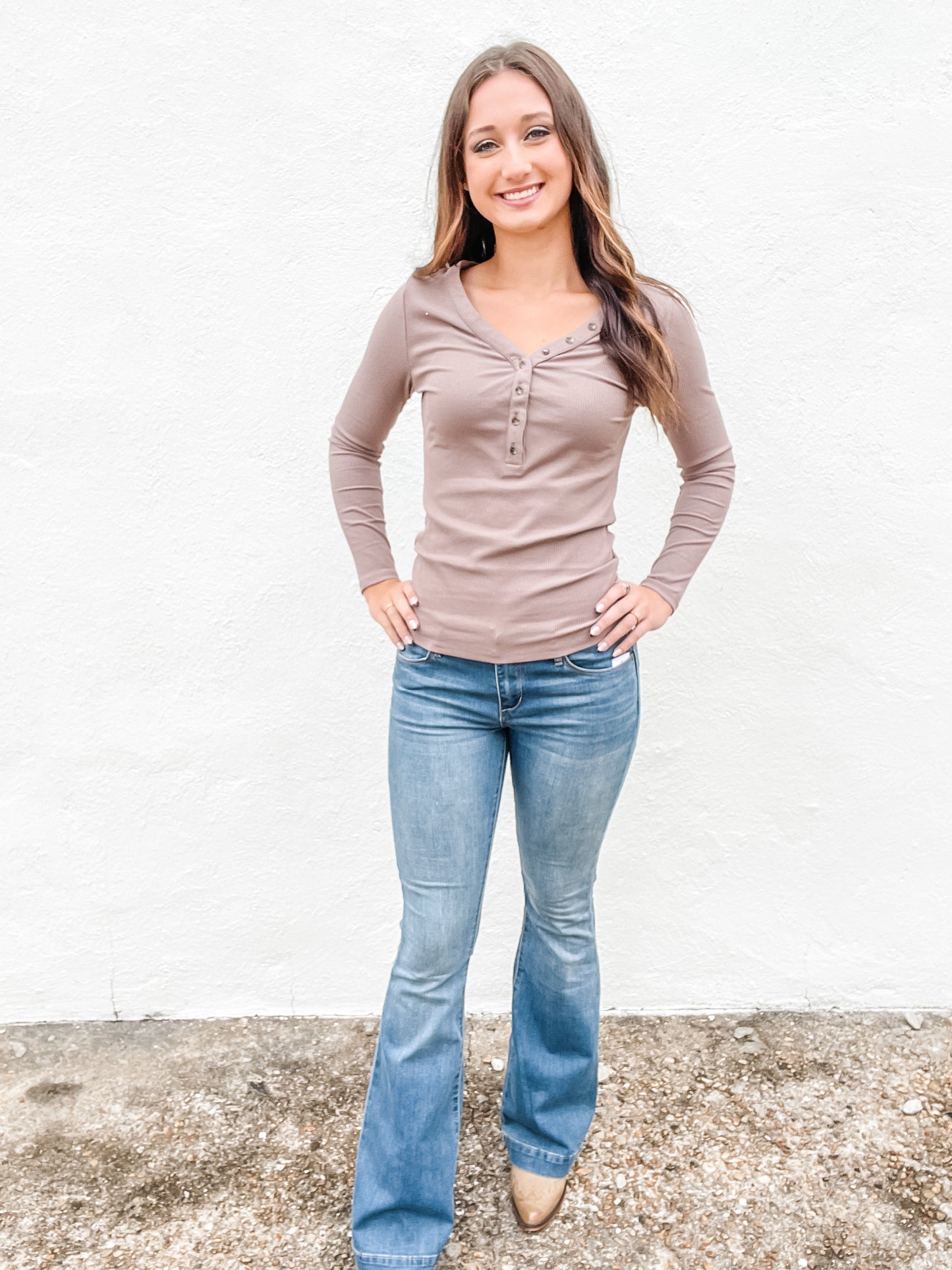 Sweet Fall Mocha Top