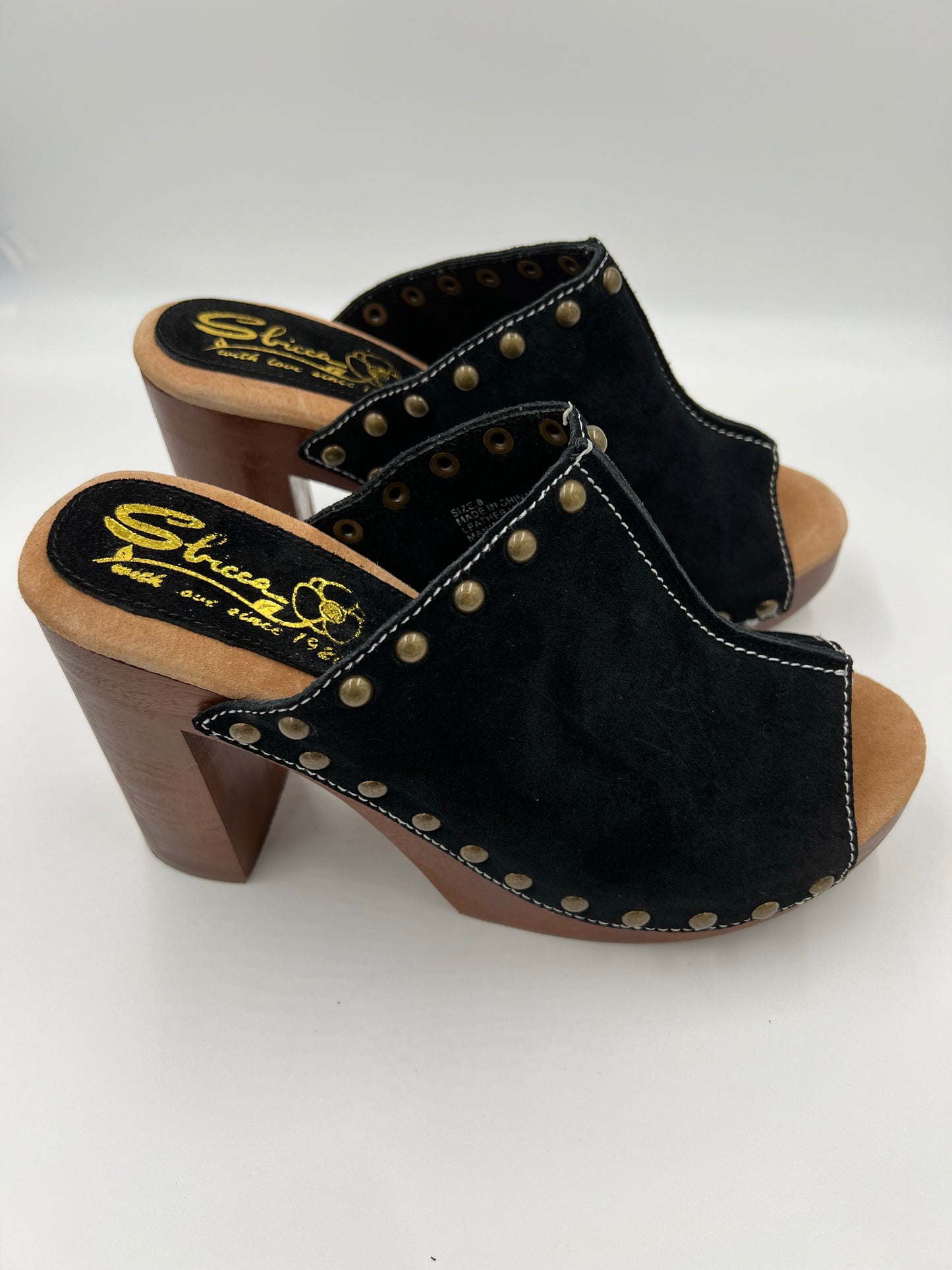 Crowley Suede Clog Black