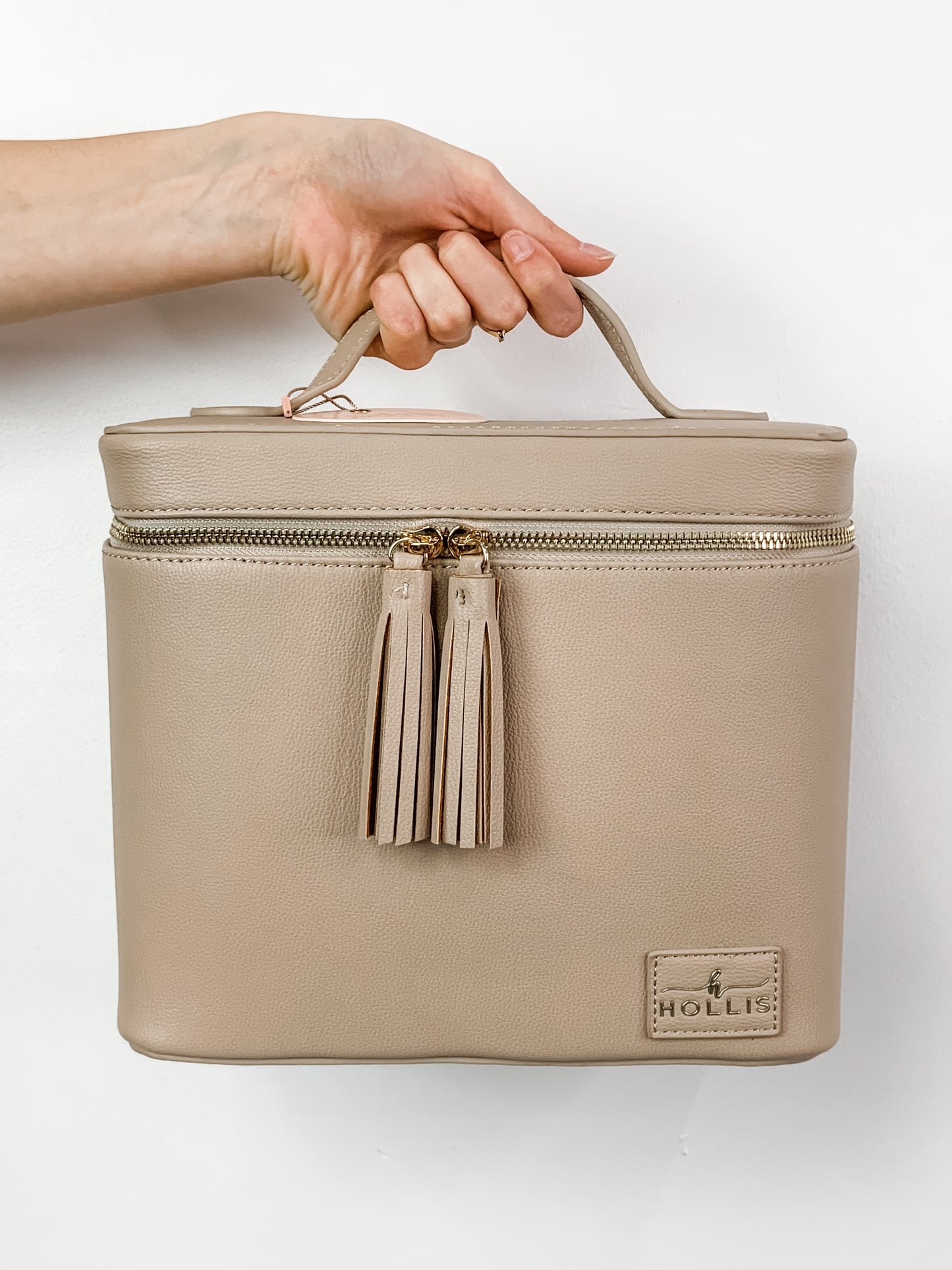 Lux Cosmetic Bag Nude