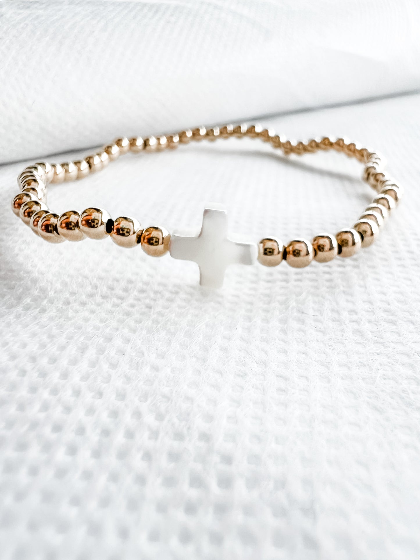 Cross Goldie Bracelet