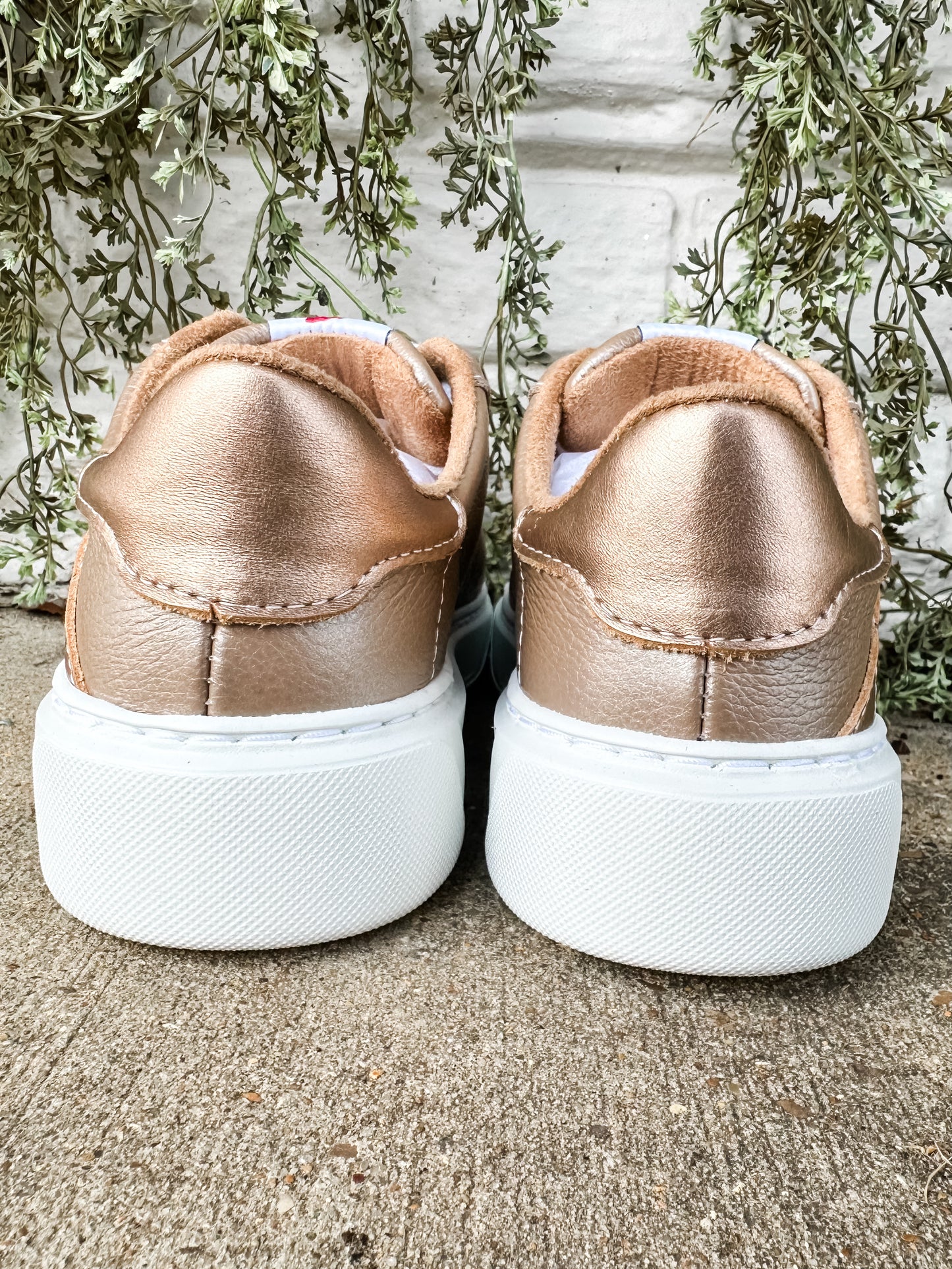 Epic Sneaker Pearl Tan/Rose Gold