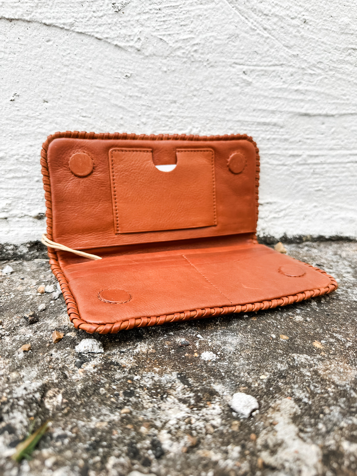 Lumen Continental Wallet Kindling Brown