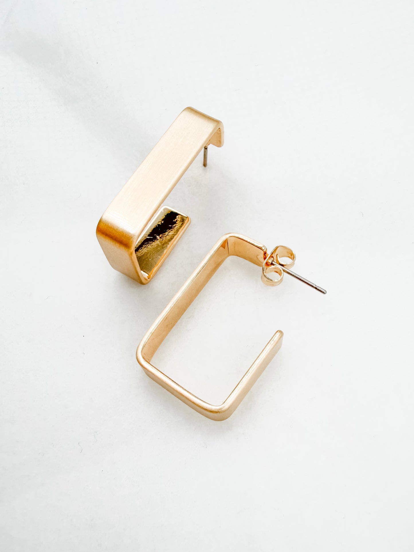 Emmie Rectangle Post Earrings