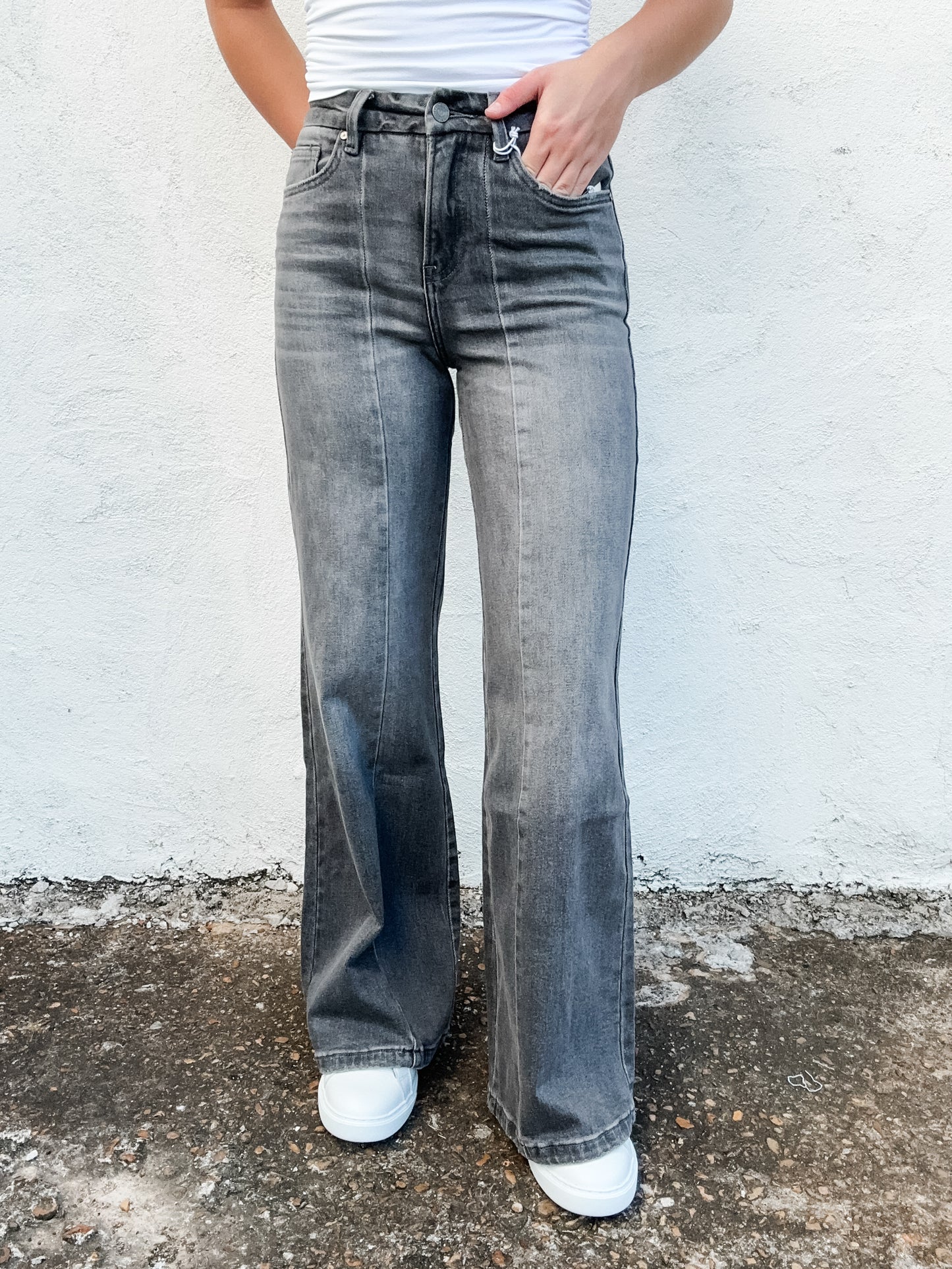 Gray Skies Jeans