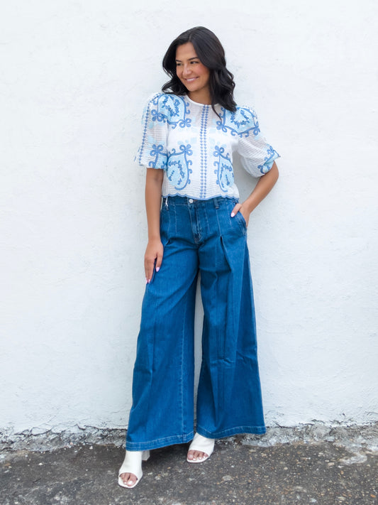 Blue Lagoon Top