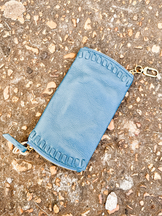 Spark Double Eyeglass Case Peacock Feather