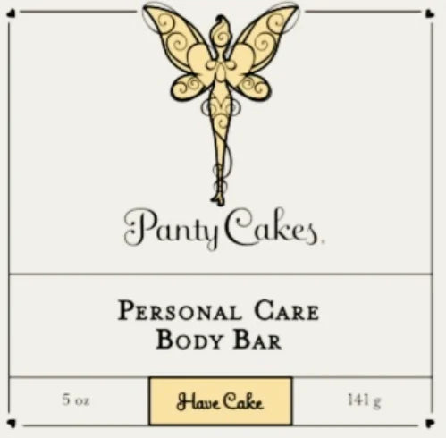 Panty Cakes Body Soap Yellow