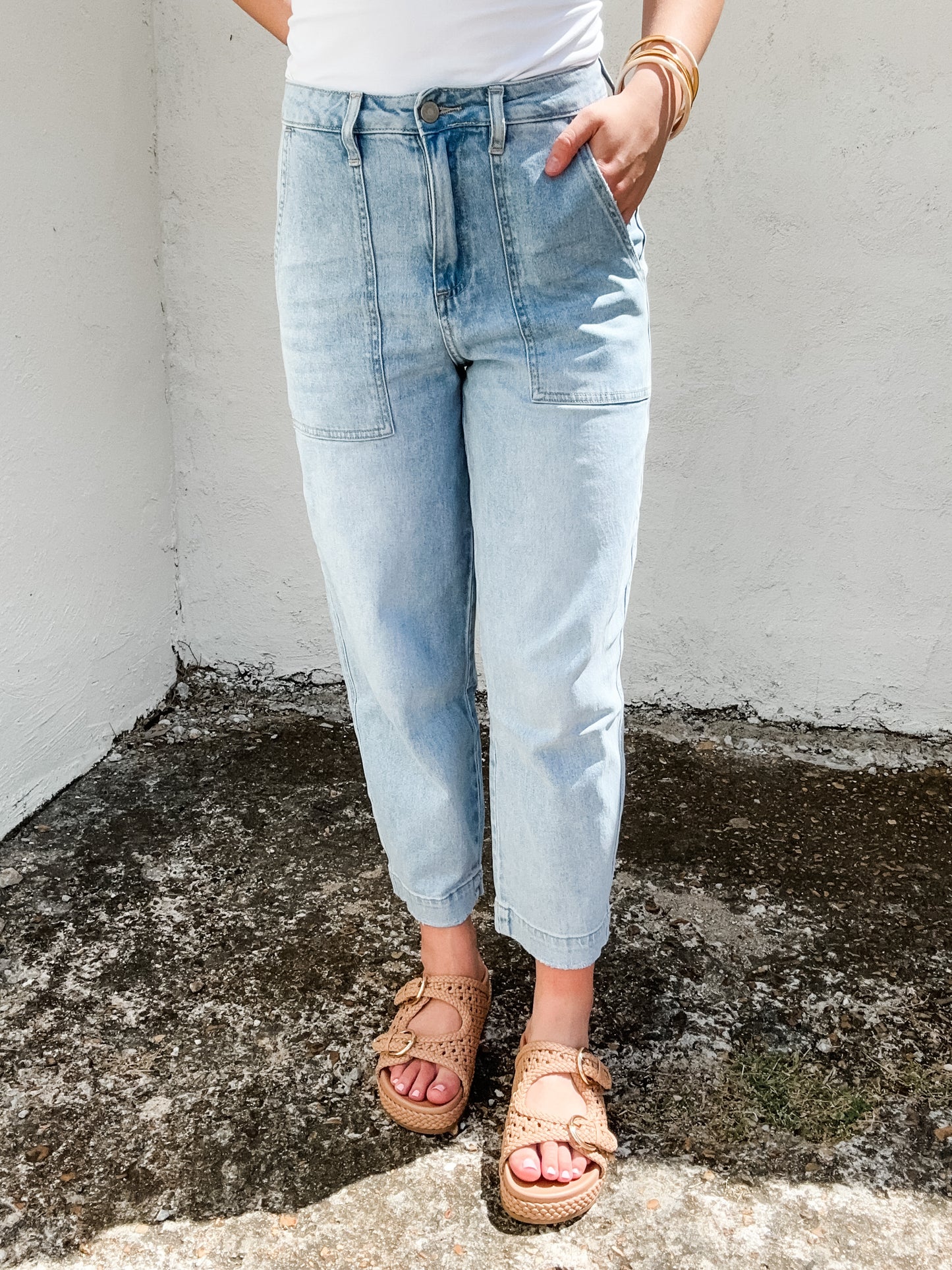 Annie Barrel Jeans