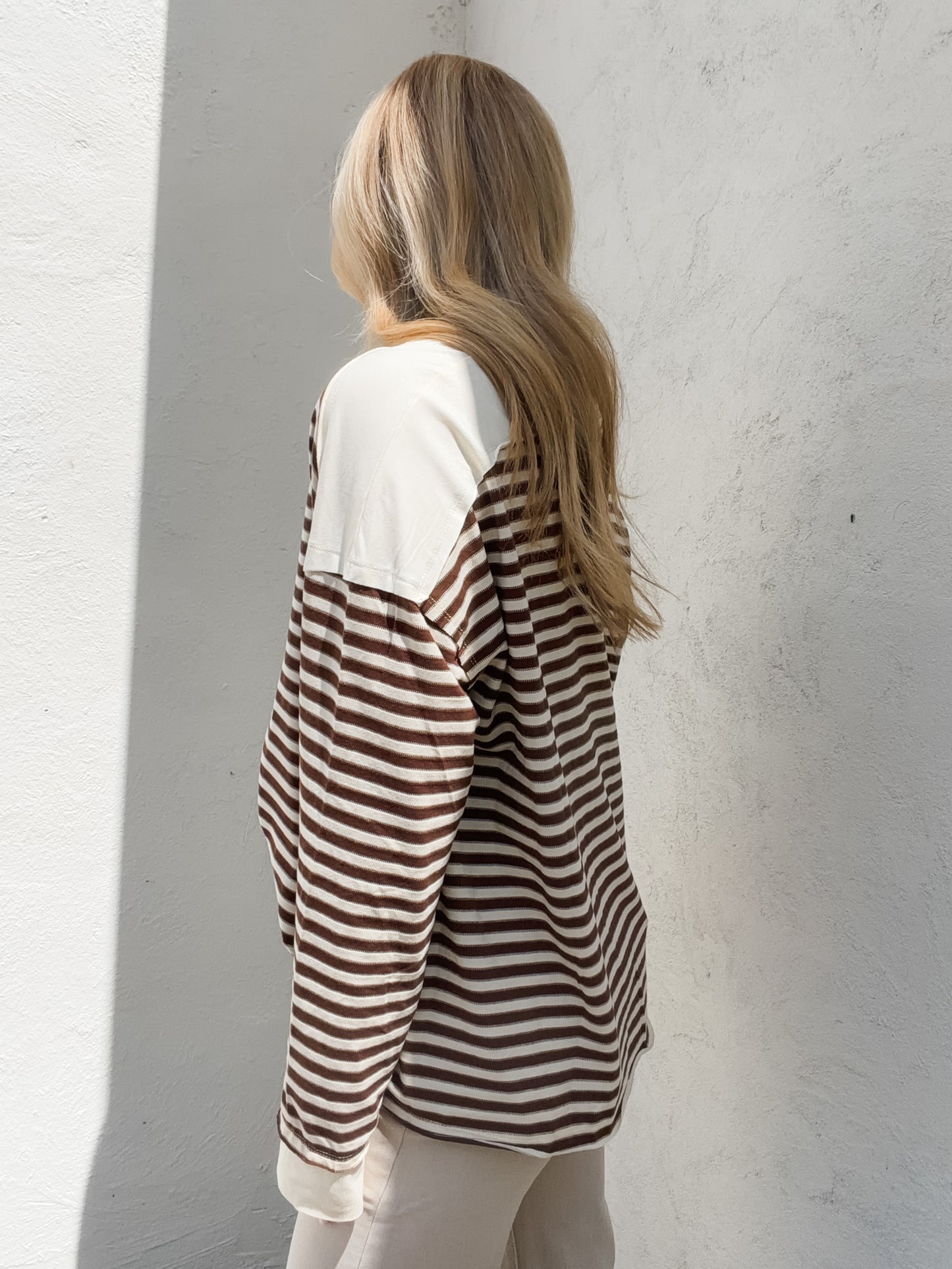 School Days Top Brown