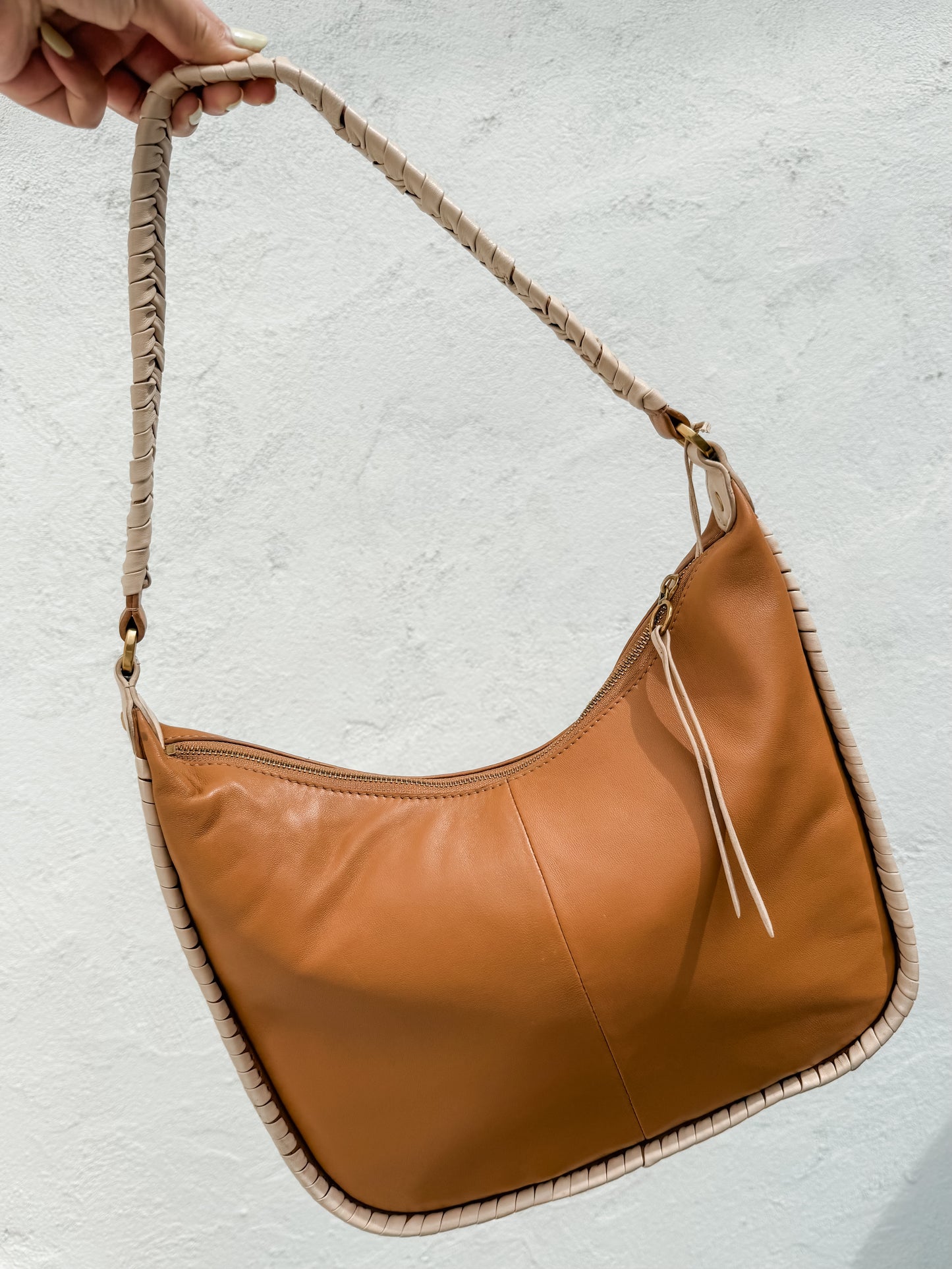 Mia Crescent Large Warm Cashew