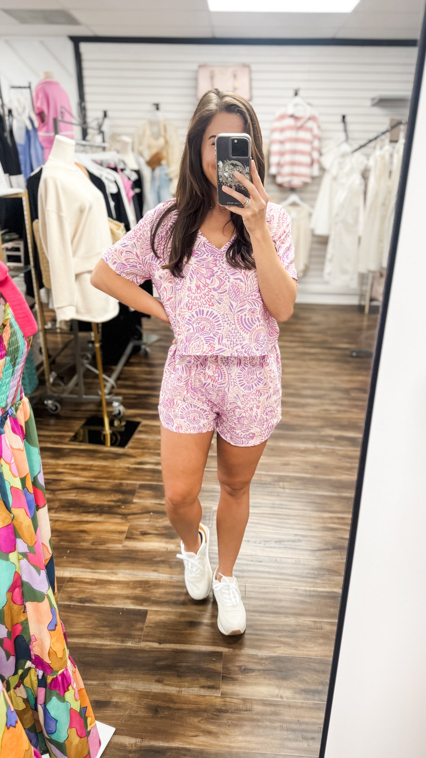 White Sands Shorts Set