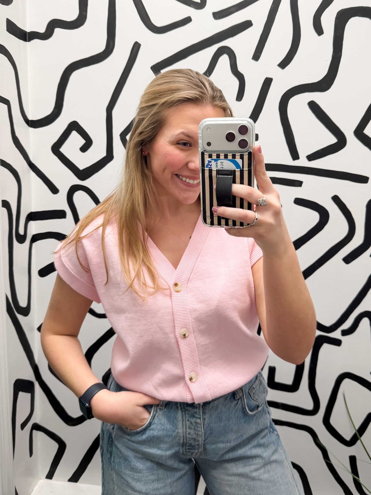 Pink Vibes Sweater