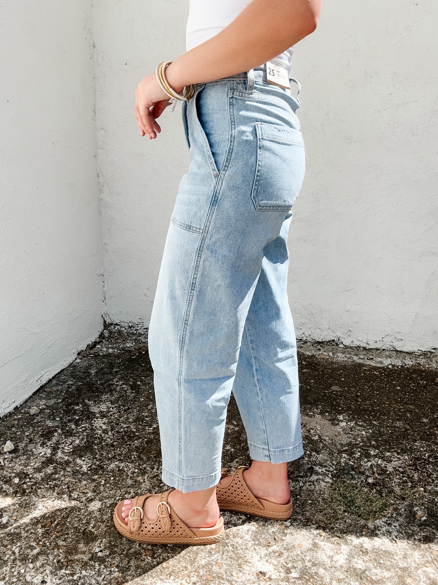 Annie Barrel Jeans