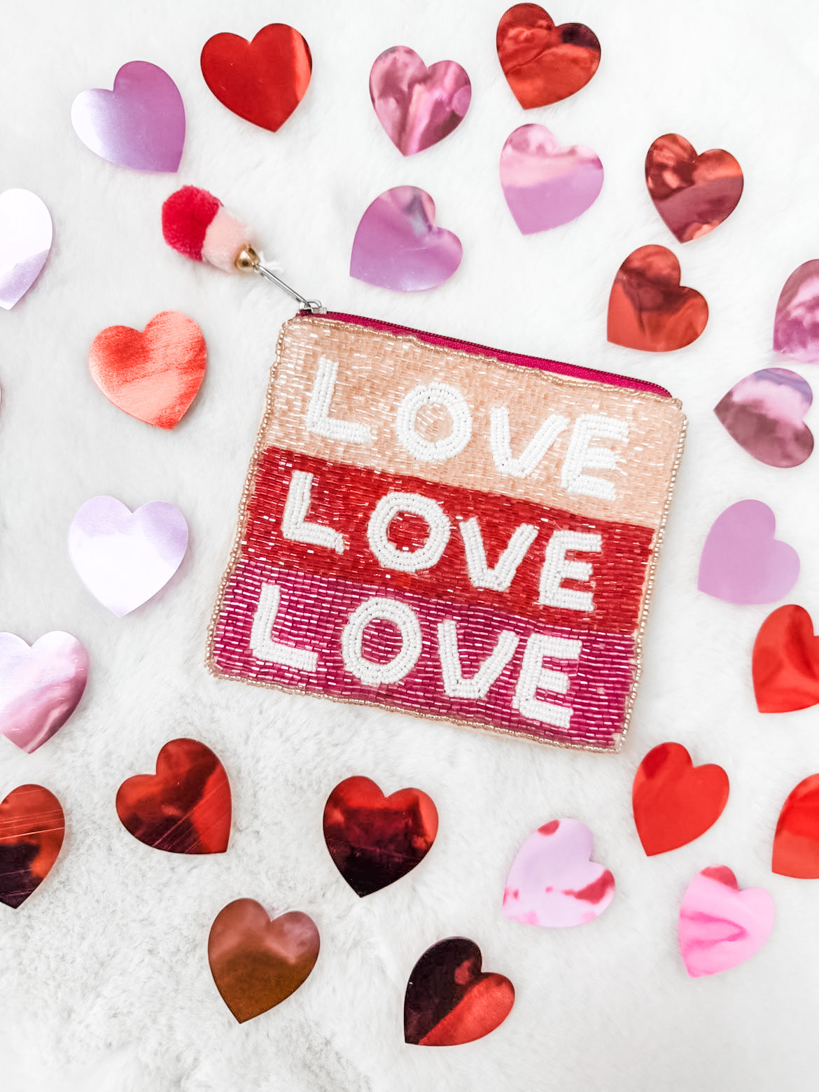 LOVE LOVE LOVE Coin Purse