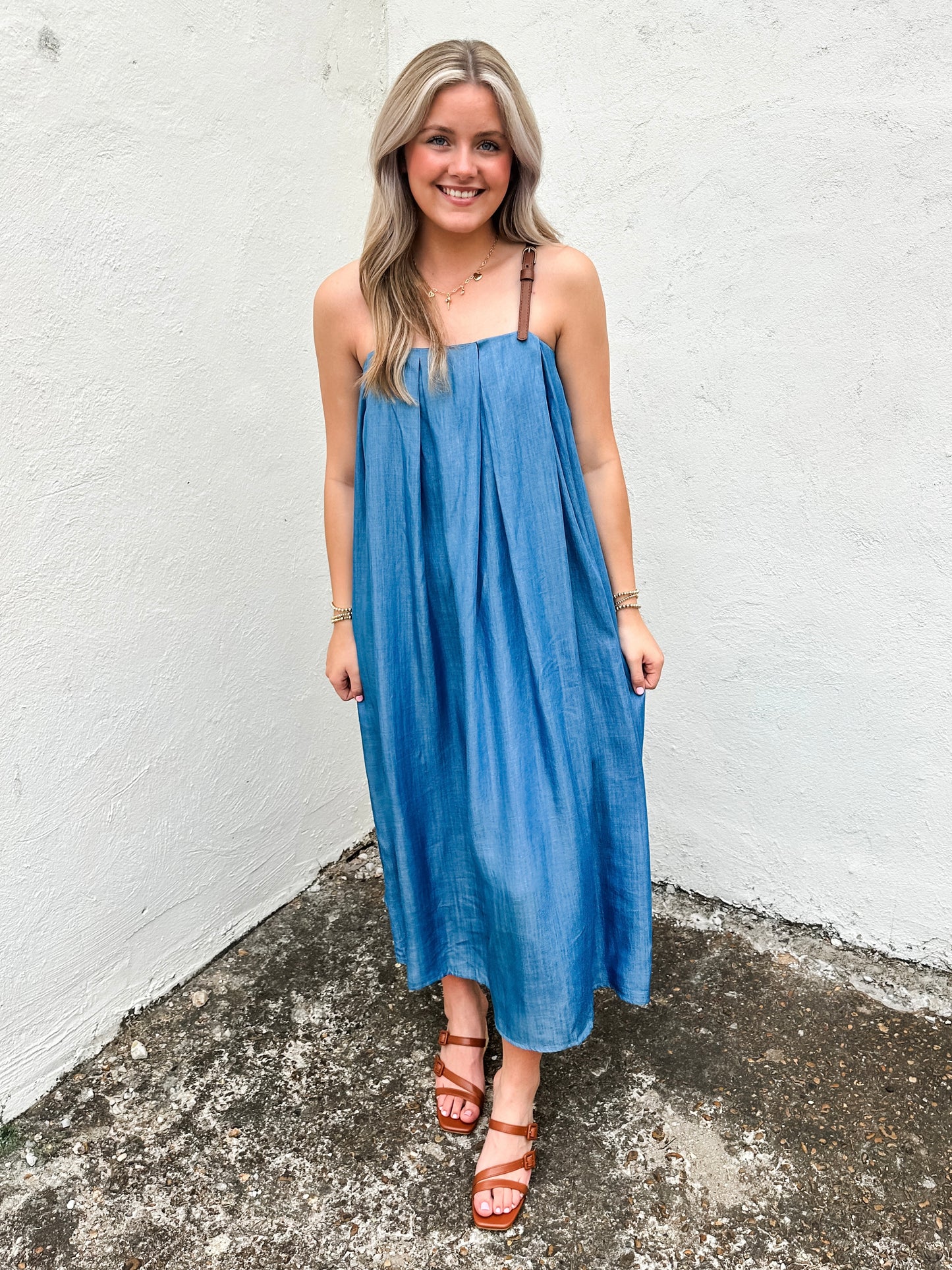 Frolic Denim Dress