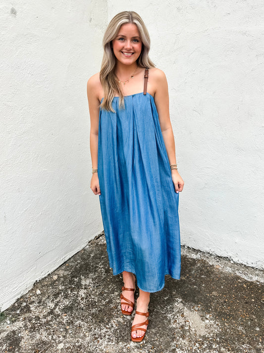 Frolic Denim Dress